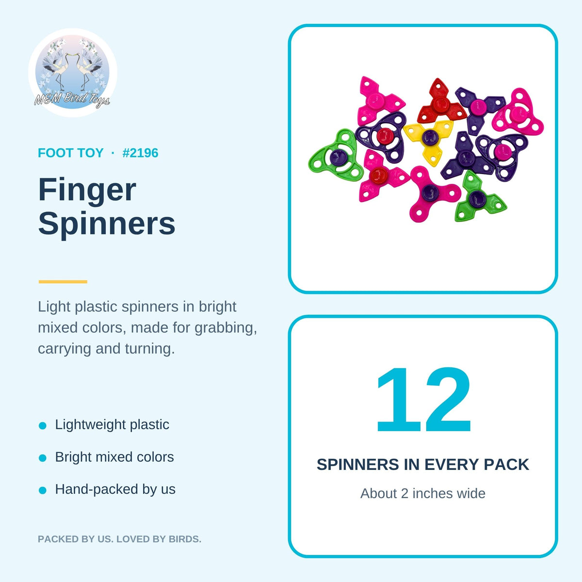 Pk12 Finger Spinners #2196