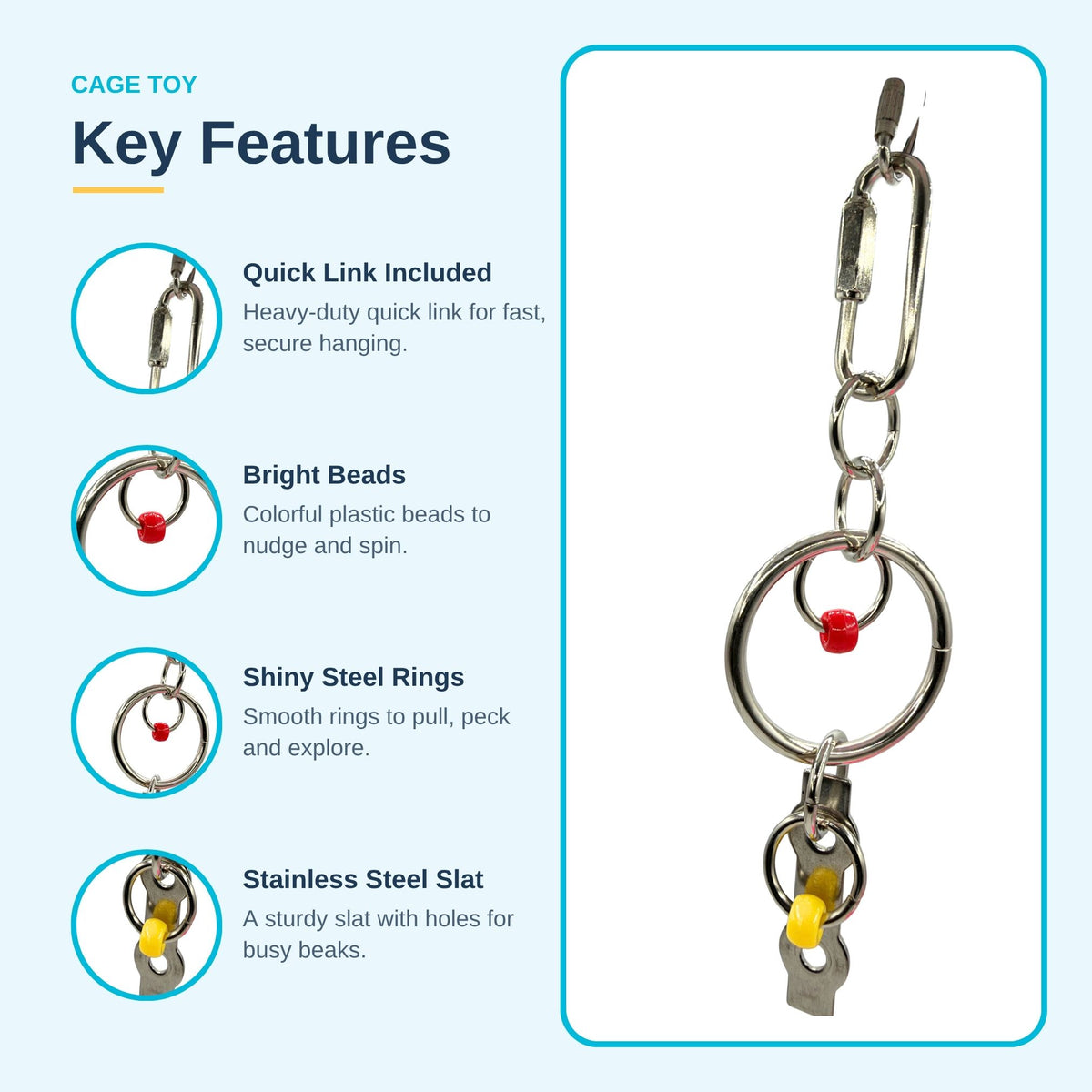 Ringy Slat Swinger #1147
