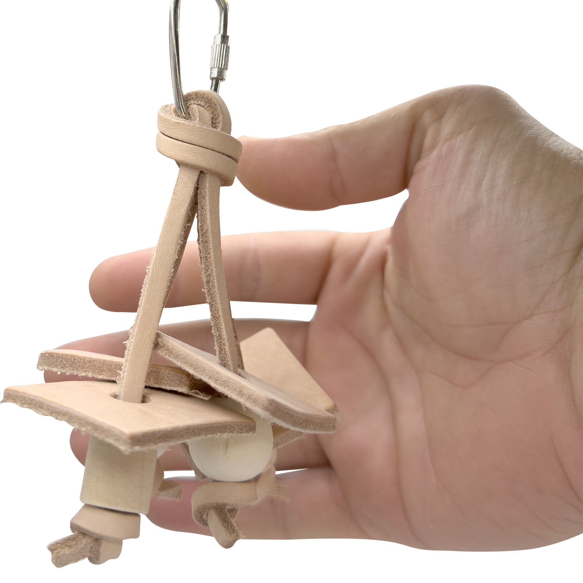 1039 Mini cuentas de cuero Spider M&M Bird Toys M&M Union Bird Toys