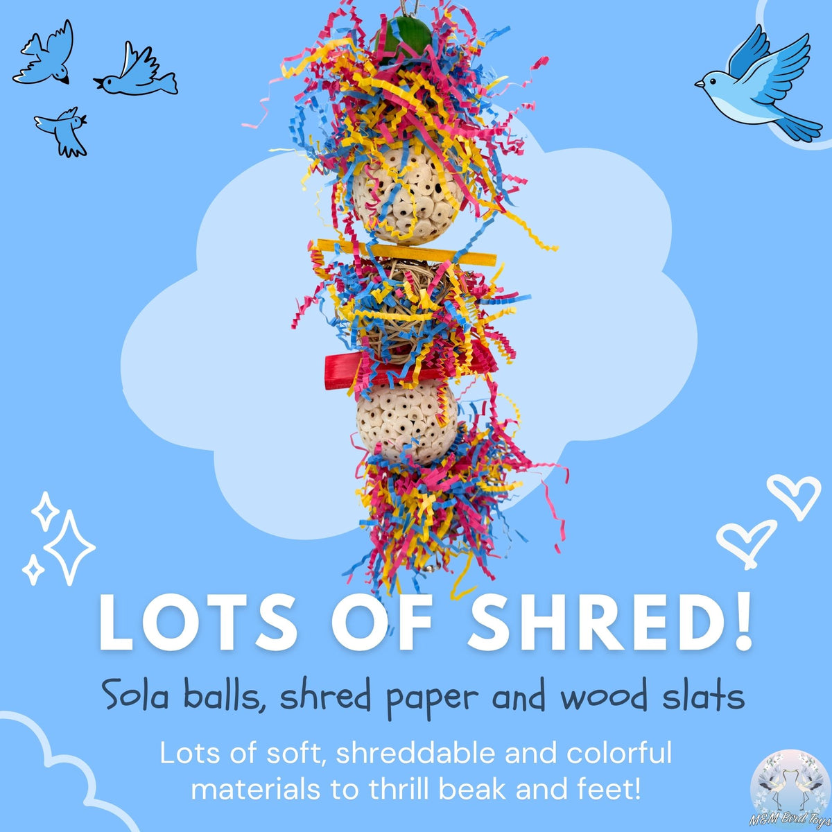 1107 Medium Sola Shred Tower