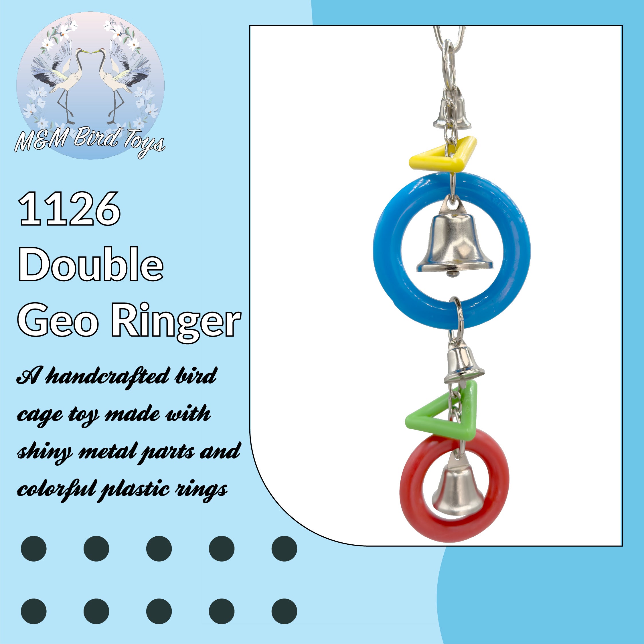 1126 Double Geo Ringer