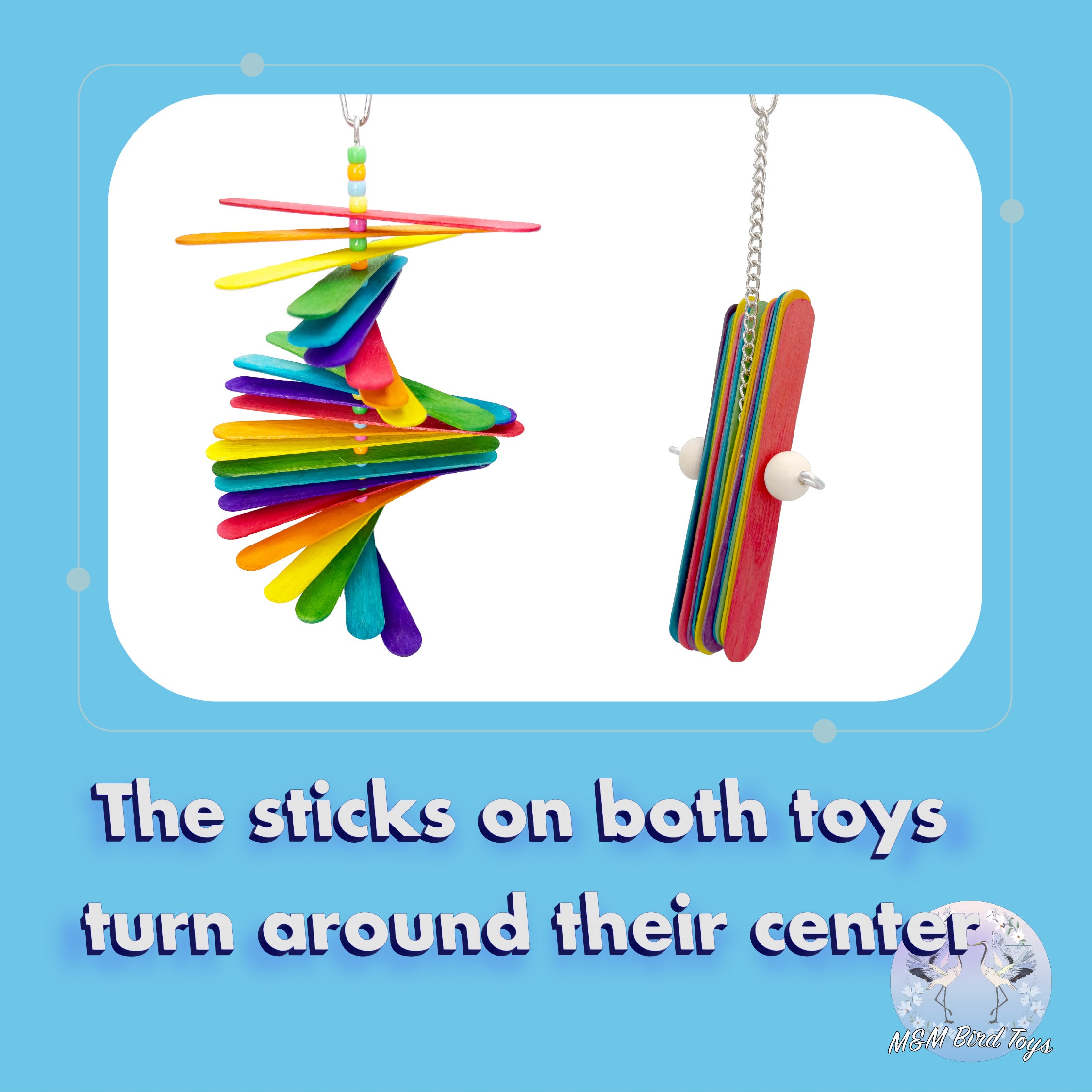 1250 2pk Rainbow Chewer