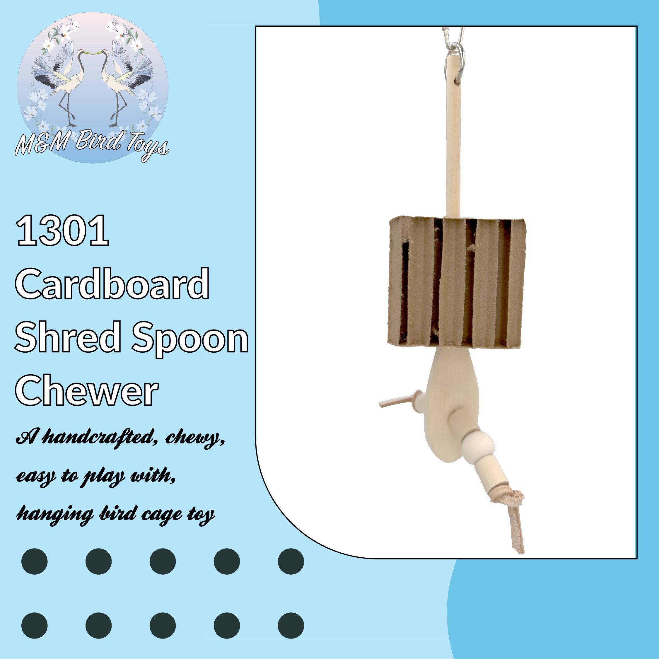 1301 Cardboard Spoon Chewer