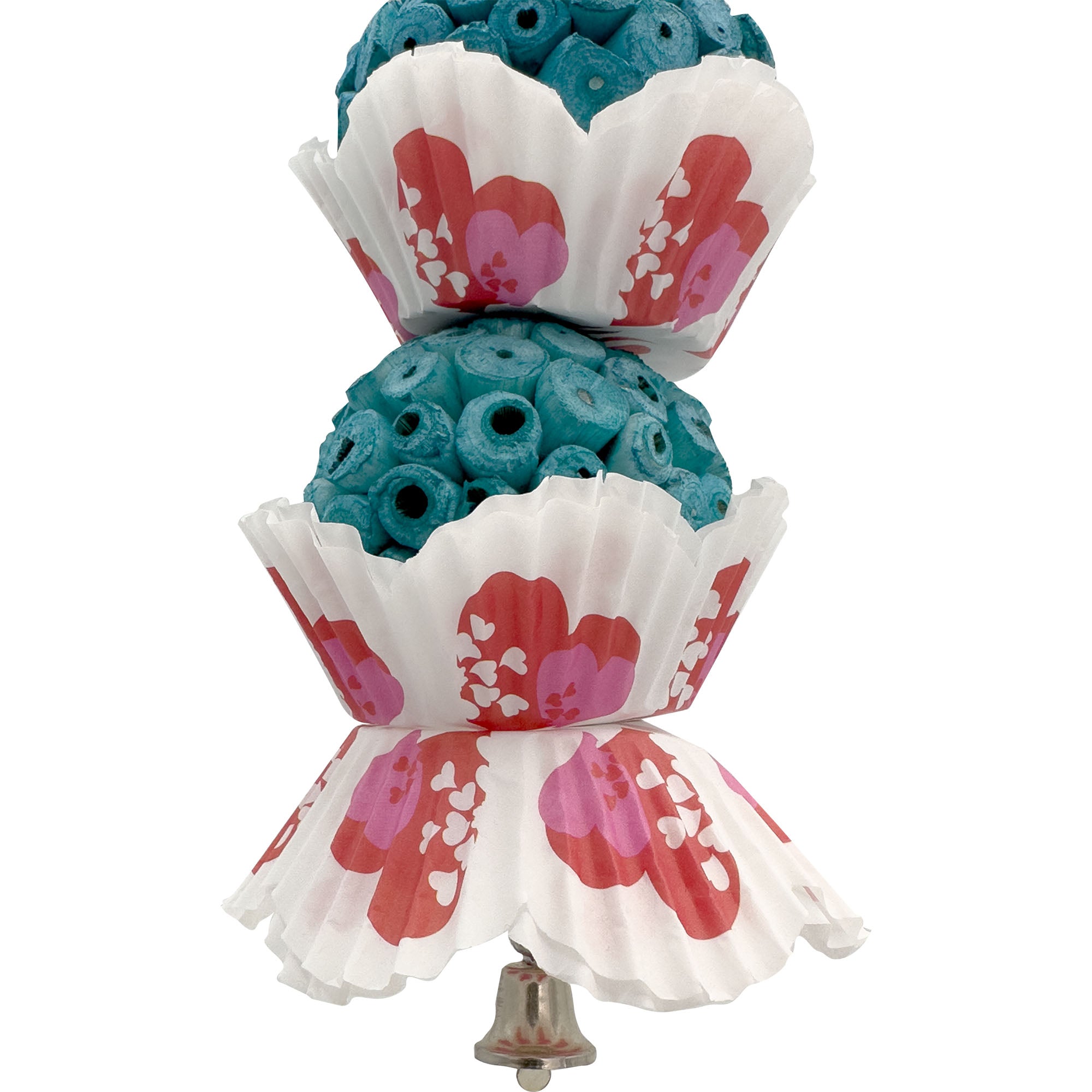 1576 Double Blue Rainbow Tutu Chew