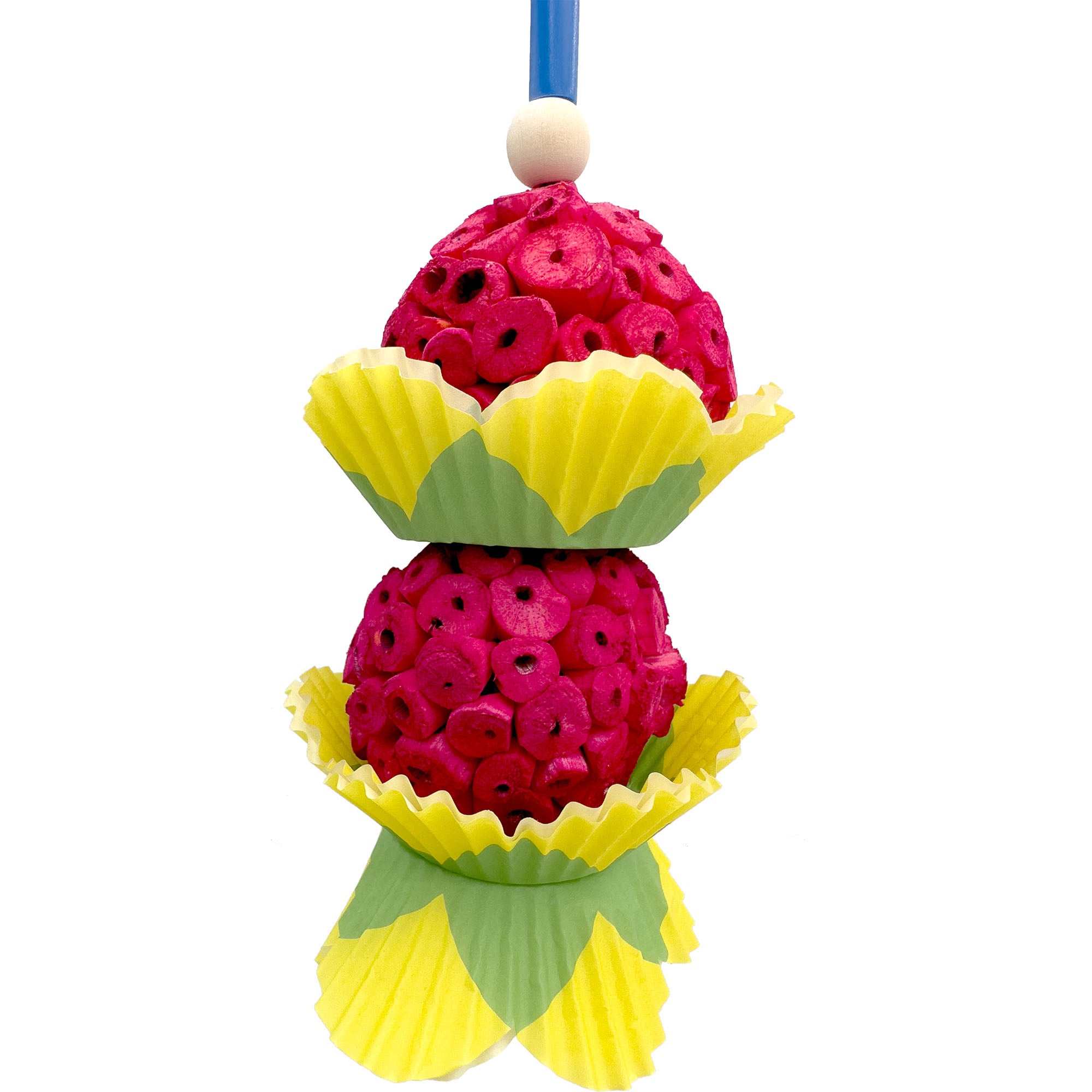 1577 Double Red Rainbow Tutu Chew