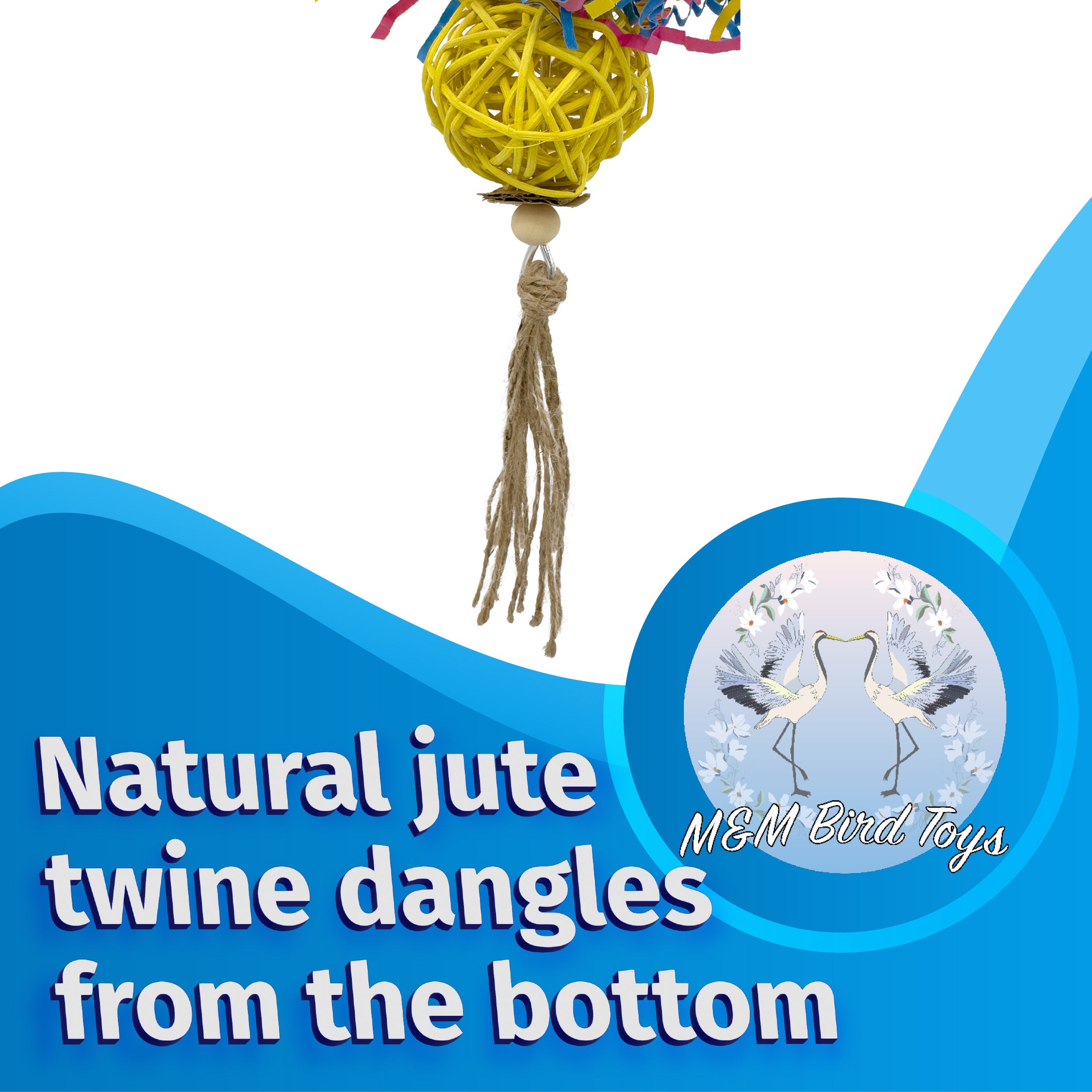 1701 Rainbow Rattan Jute Shredder