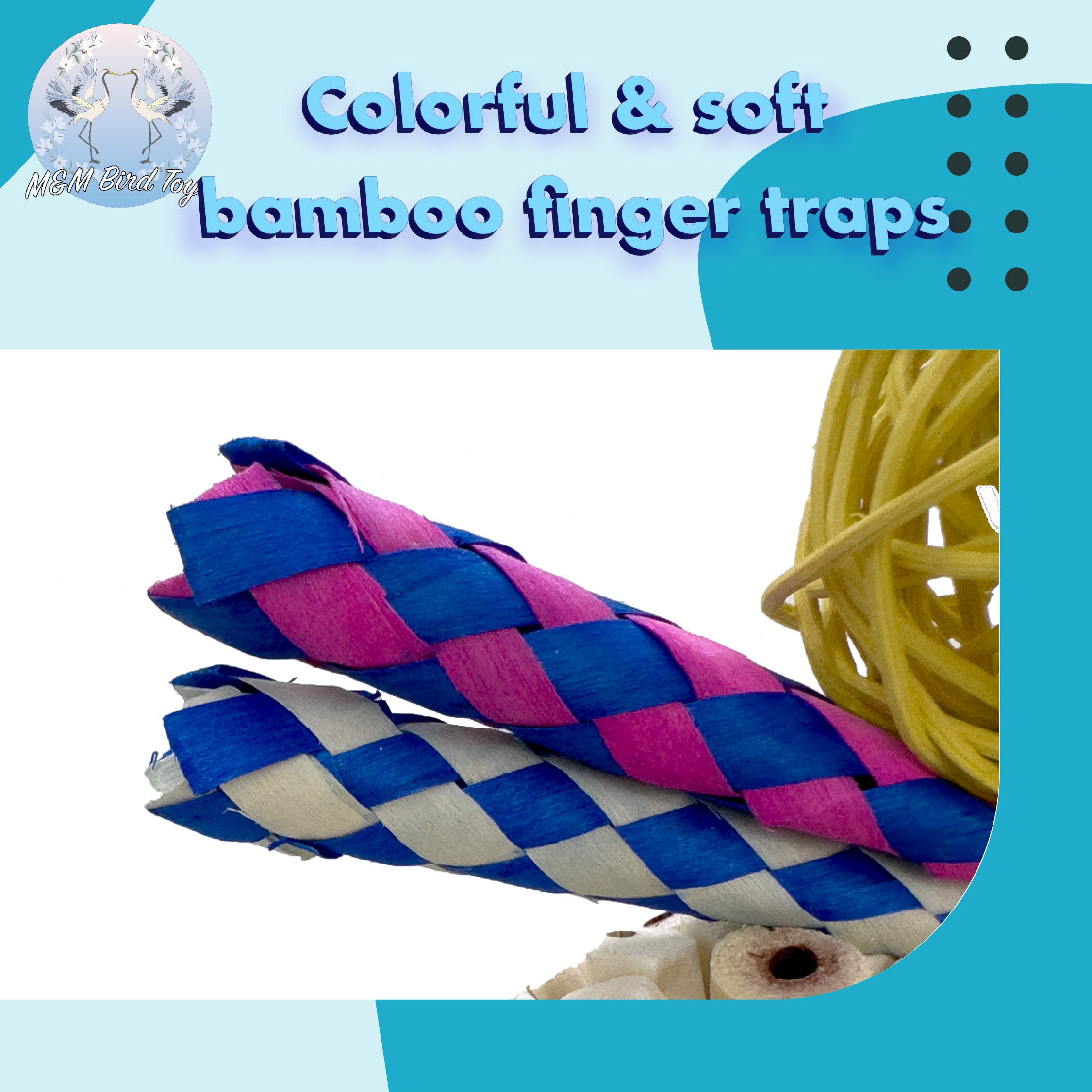 1702 Rainbow Rattan Sola Shredder