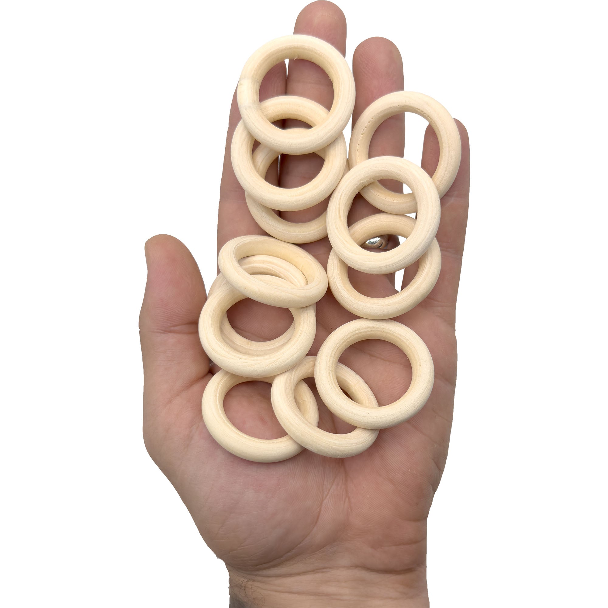 2069 Pk12 Small Wood Rings