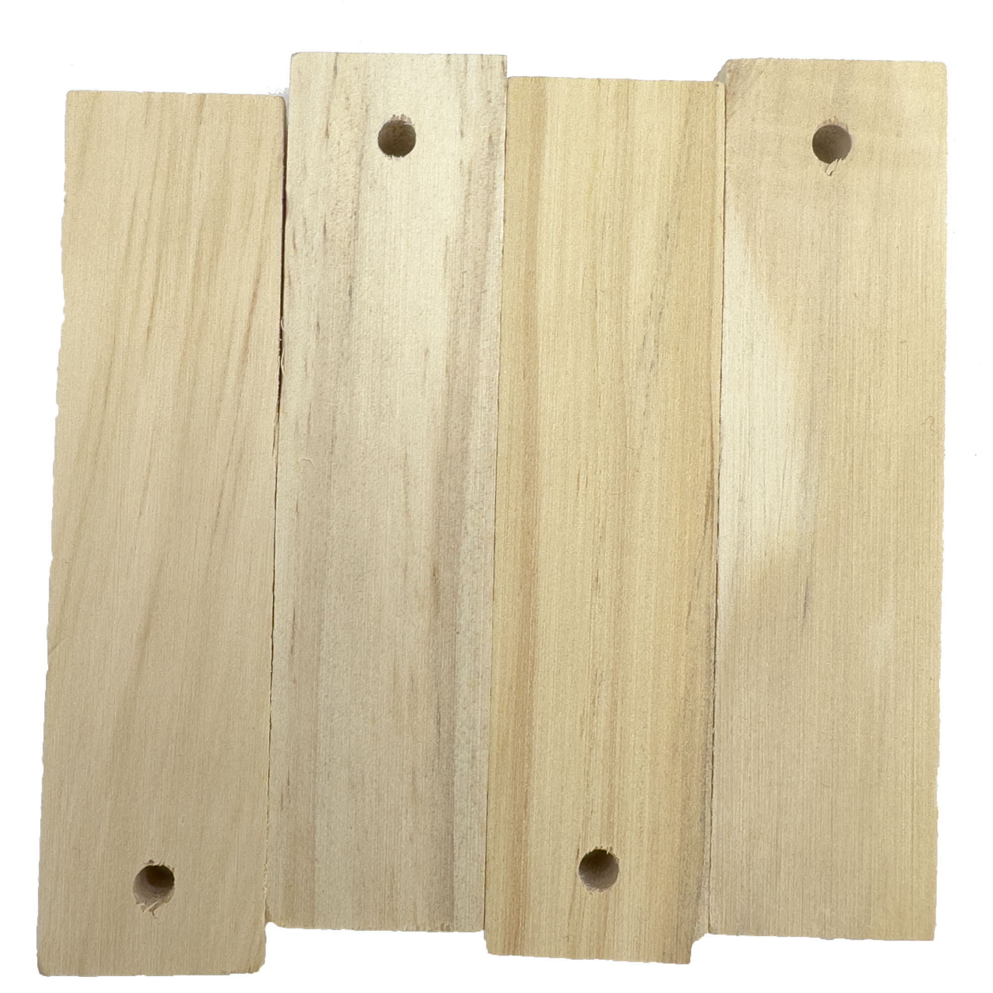 2087 Pk4 Drilled Wood Chimes