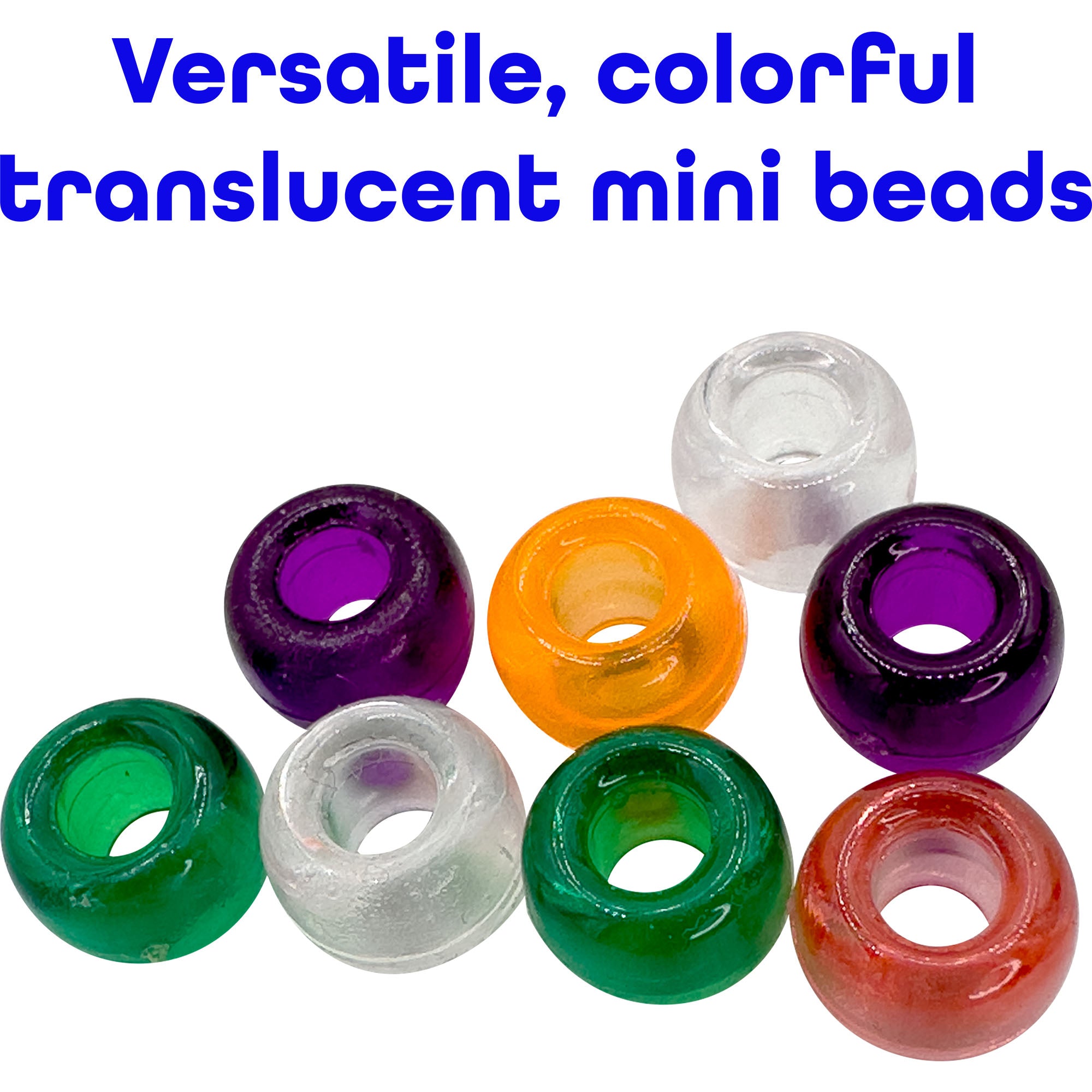 2093 Pk100 Mini Rainbow Beads