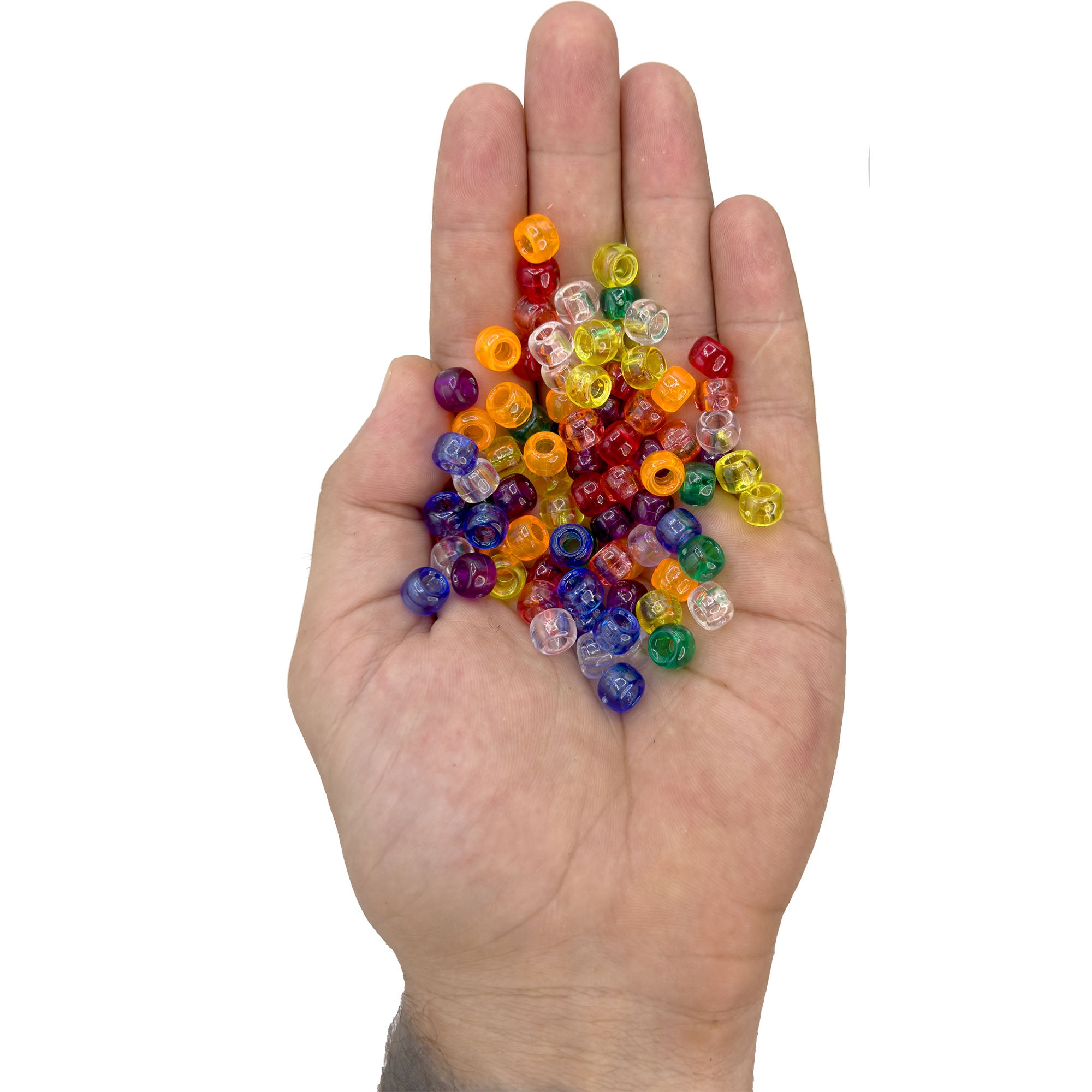 2093 Pk100 Mini Rainbow Beads