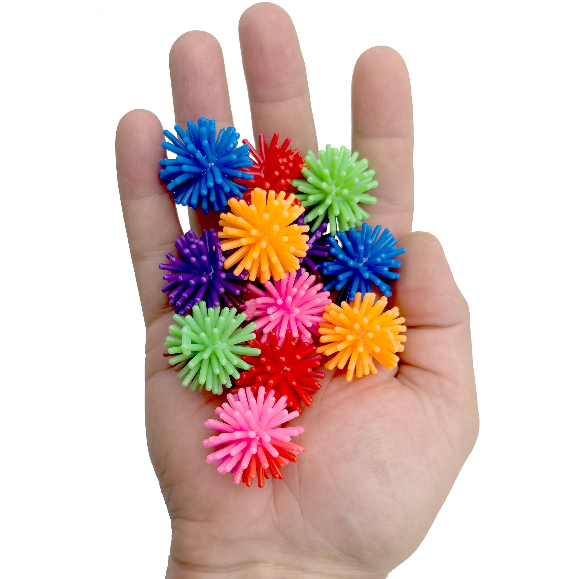 2139 Pk12 Rainbow Spike Balls