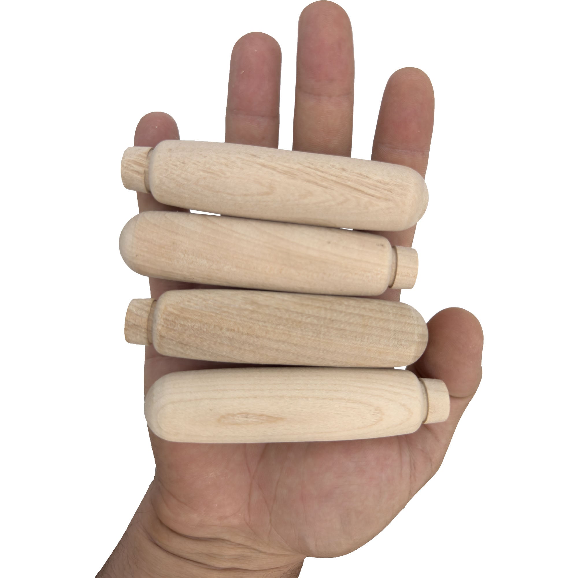 2176 Pk4 Medium Wood Handle Chewers