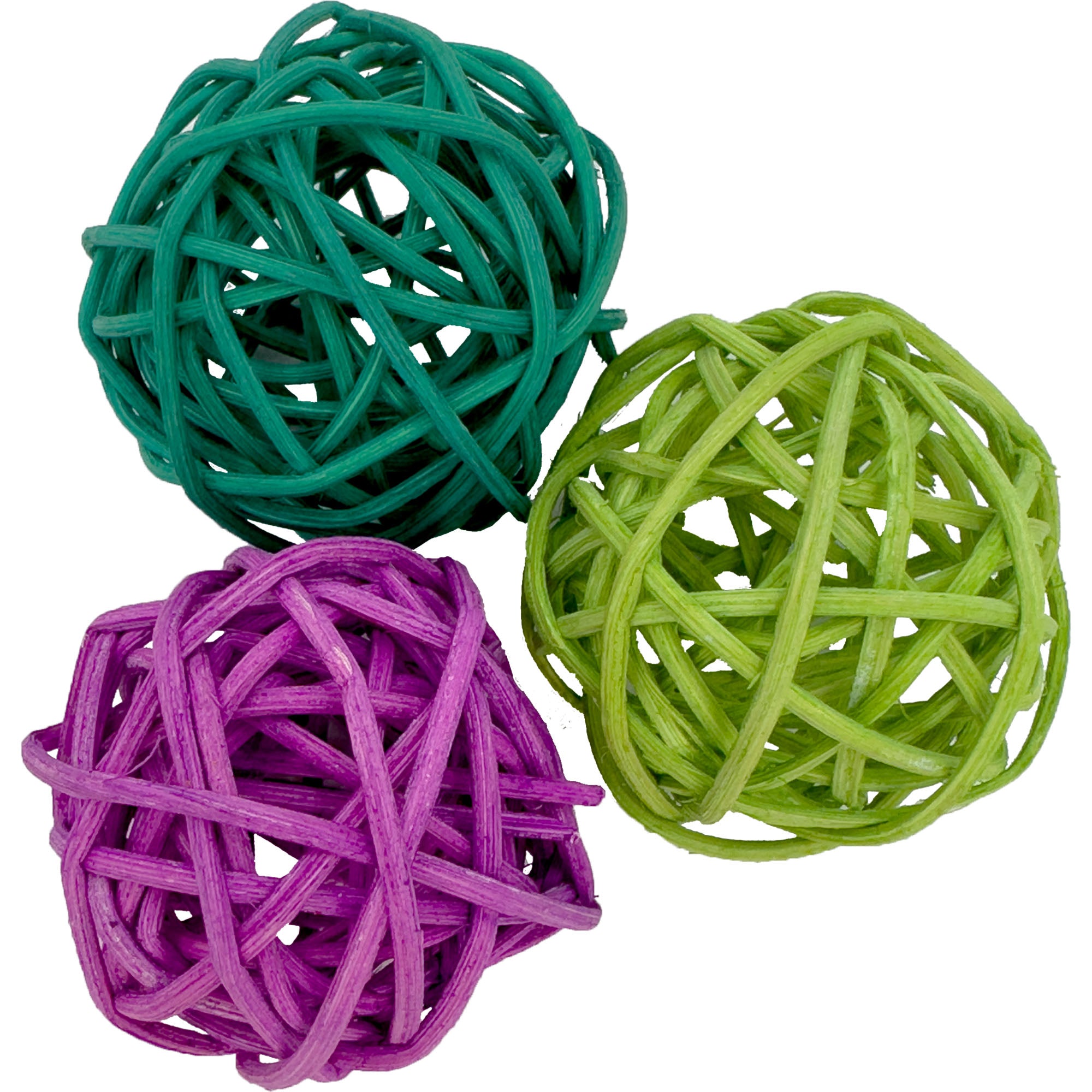 5057 Pk6 Small Rainbow Vine Balls