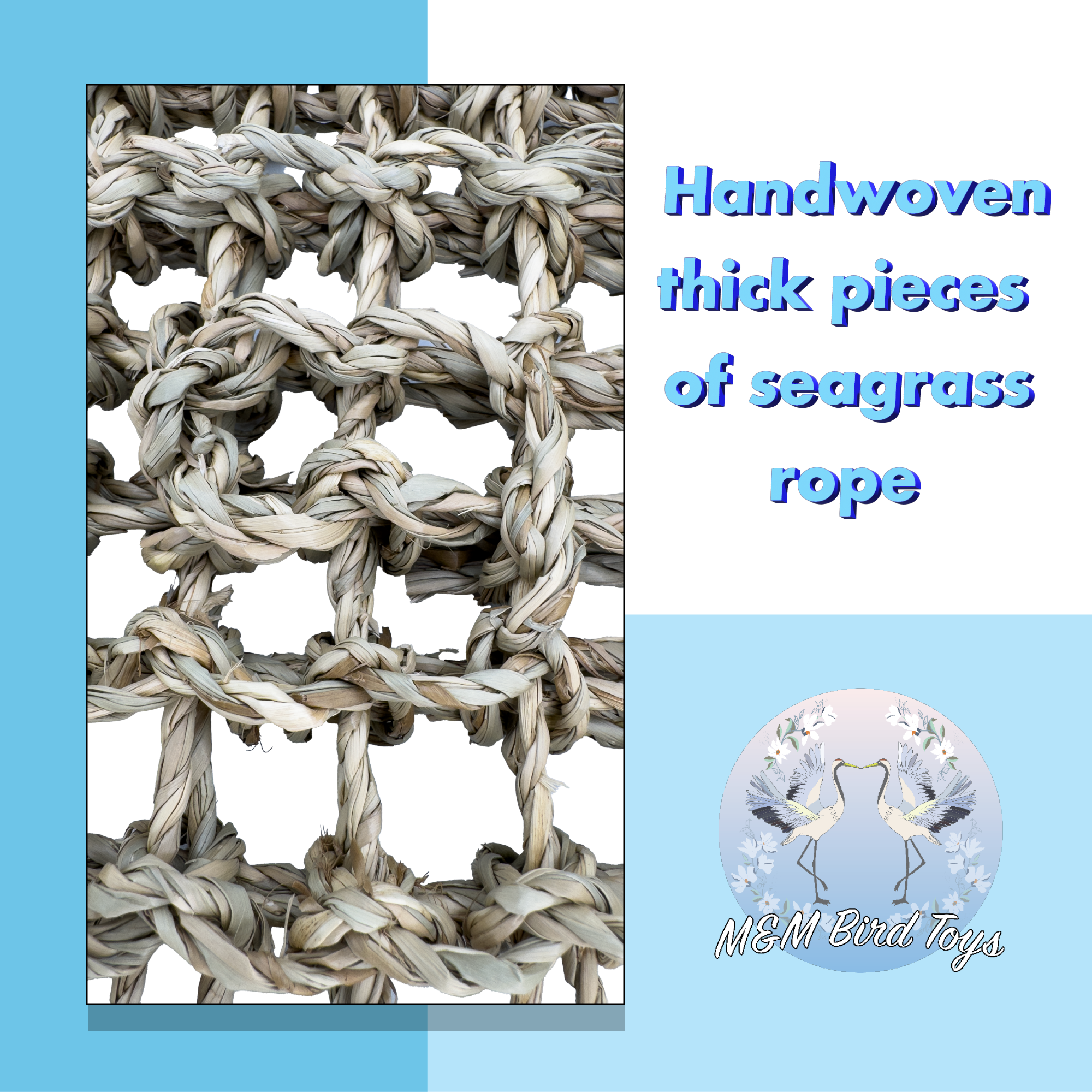5805 Chunky Seagrass Shred Mat 6 Inch