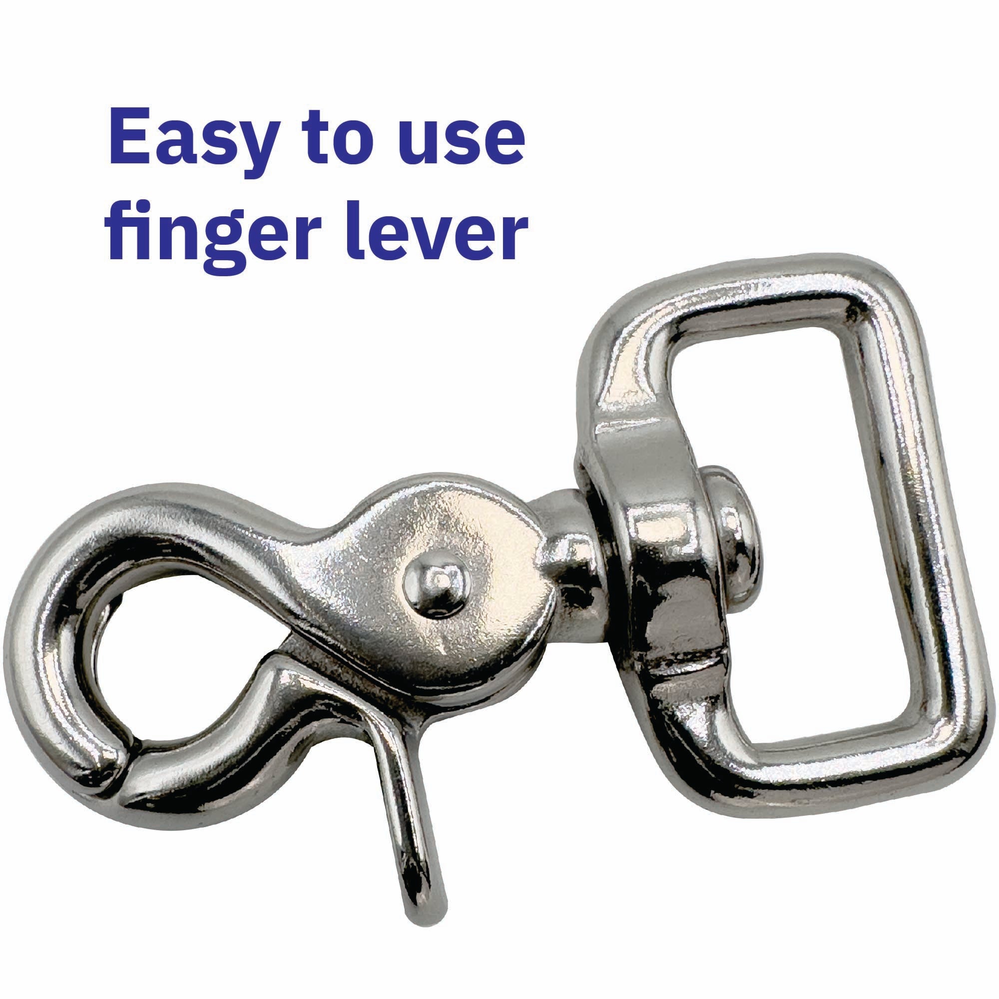 7023 Square Ring Cage Lock 1 Inch Stainless Steel