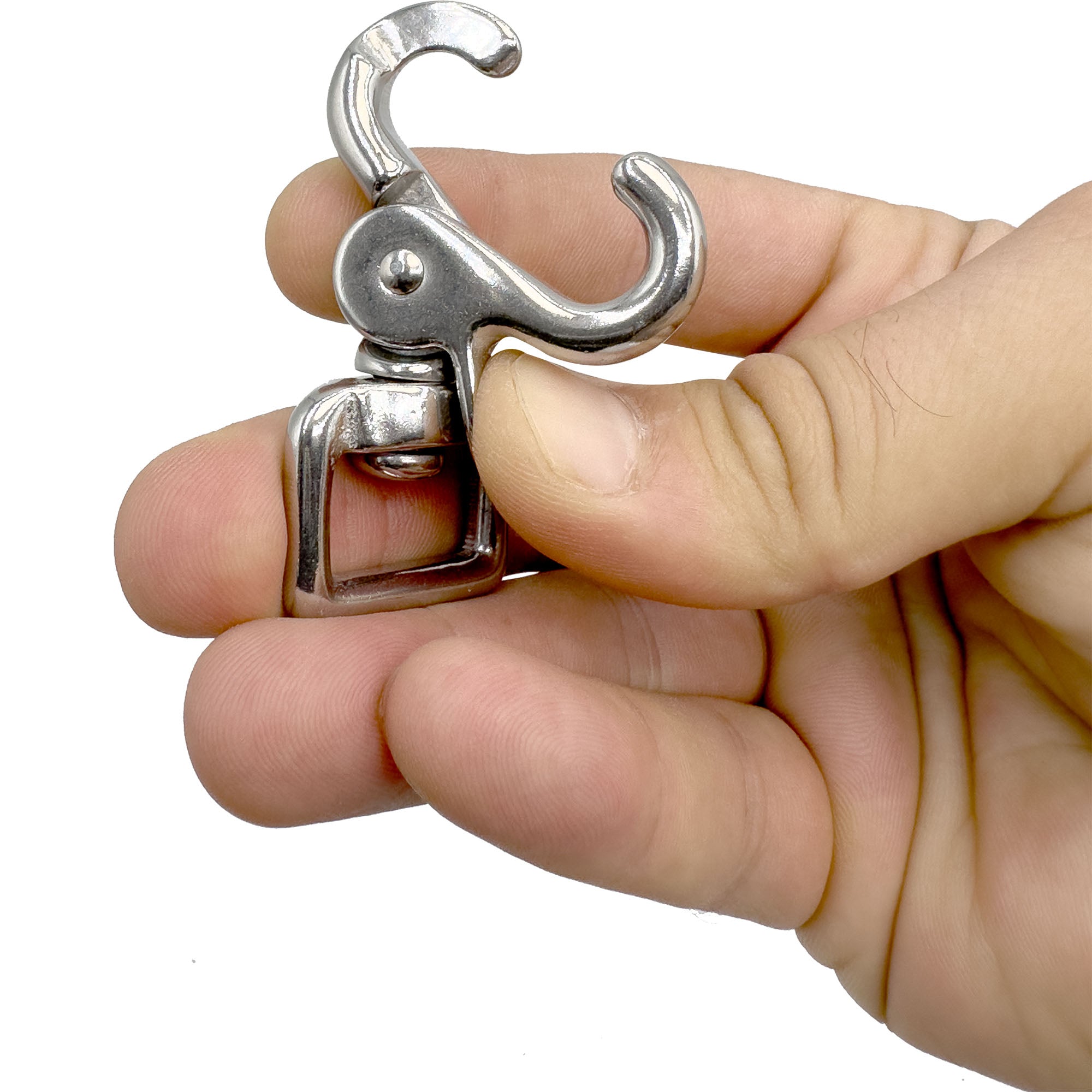 7024 Square Ring Cage Lock 3/4 Inch Stainless Steel