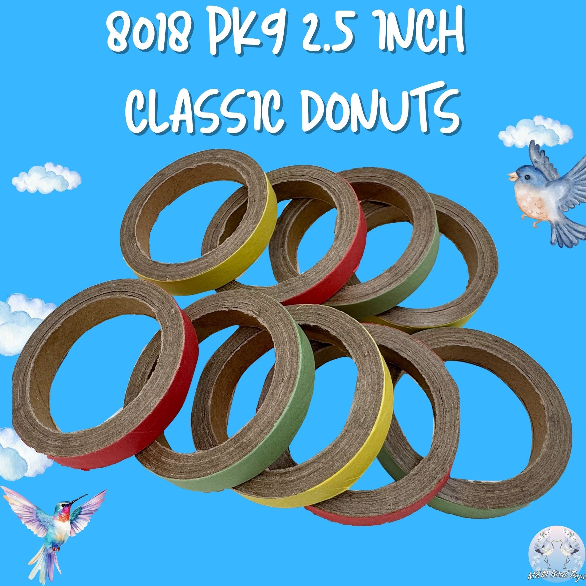 8018 Pk9 2.5 Inch Classic Donuts
