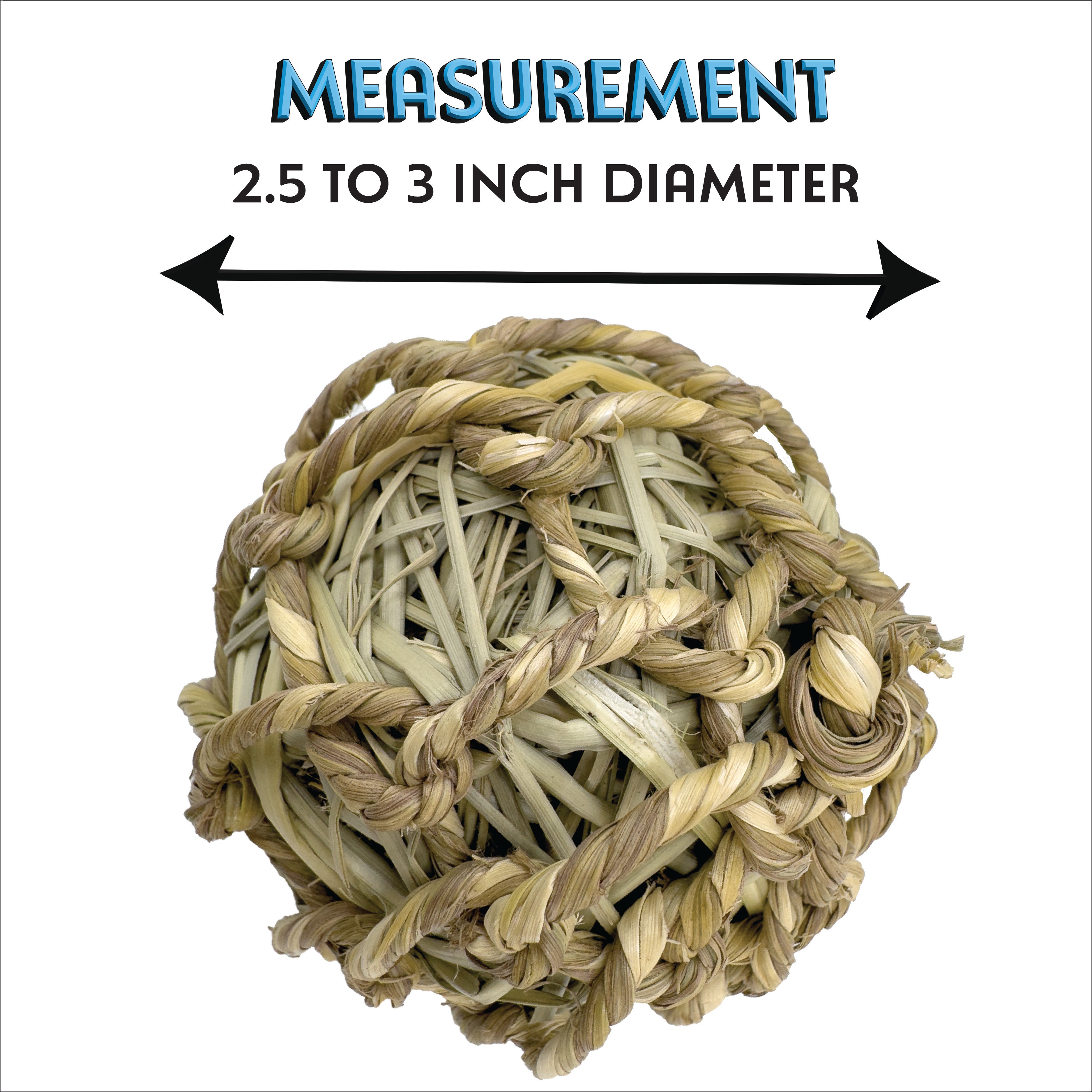 5017 Pk4 Pk8 Pk12 Seagrass Sphere Chewers M&M Union Bird Toys