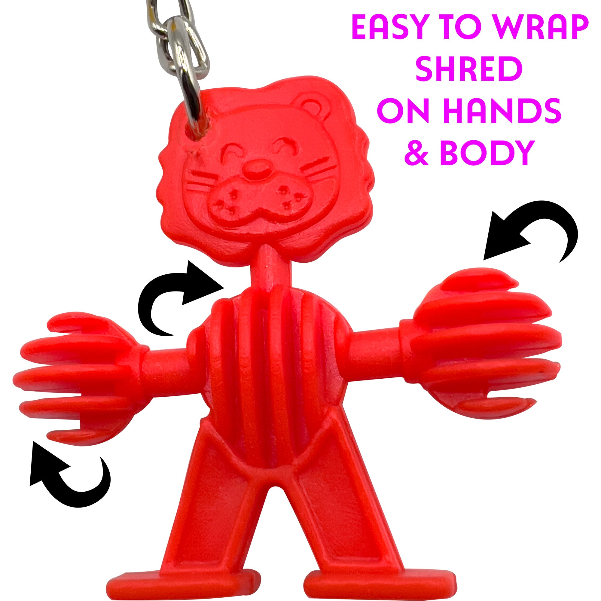 1001 Double Shred Hanger M&M Bird Toys