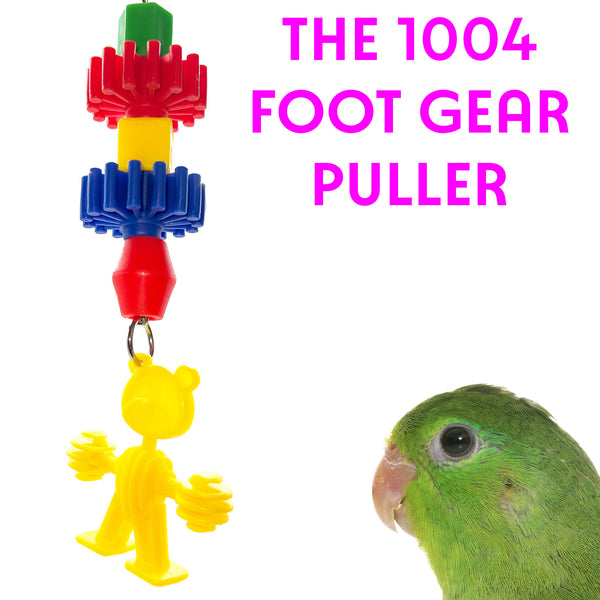 1004 Foot Gear Puller M&M Bird Toys