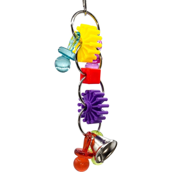 1005 Foot Gear Ringer M&M Bird Toys