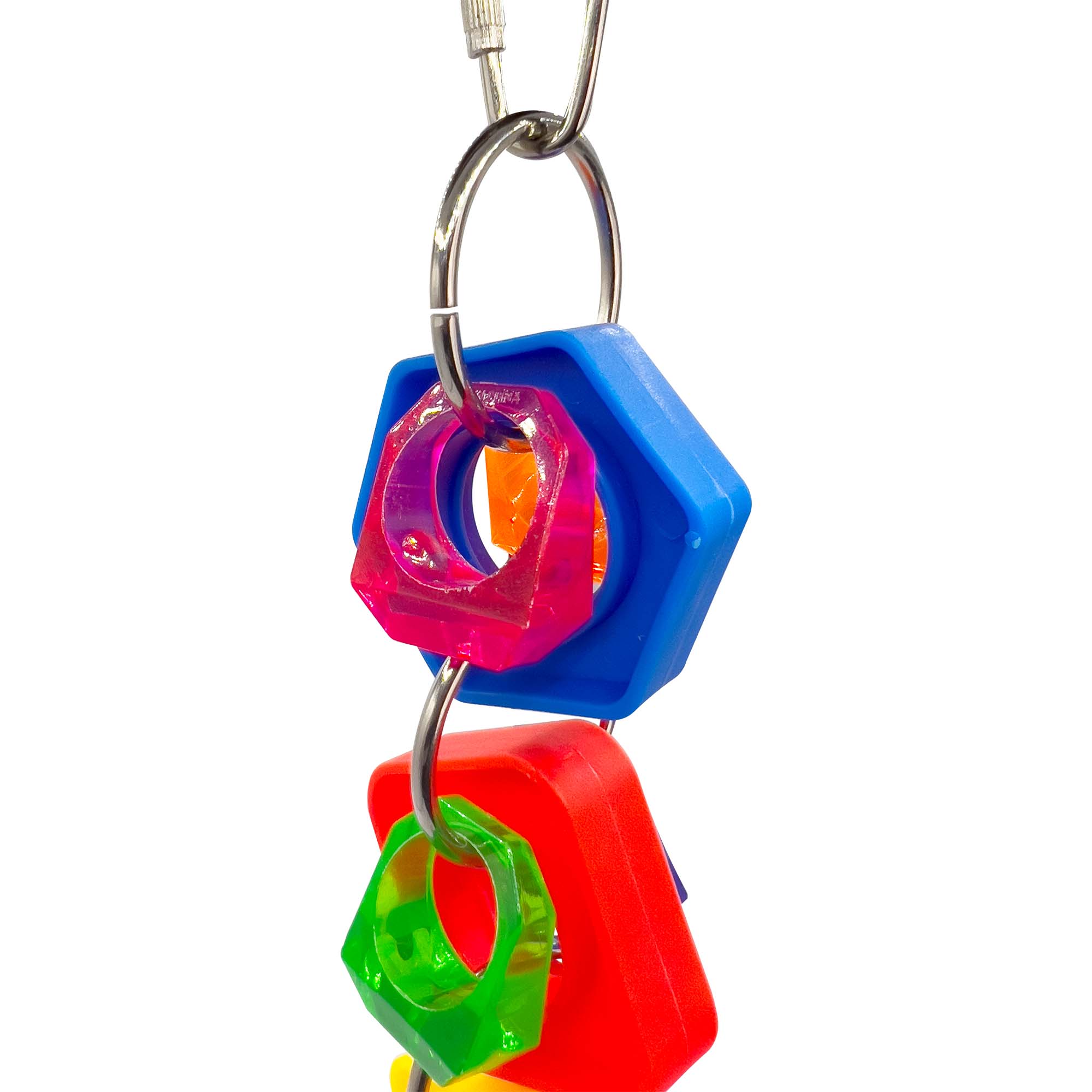 1006 Nutty Ring M&M Bird Toys