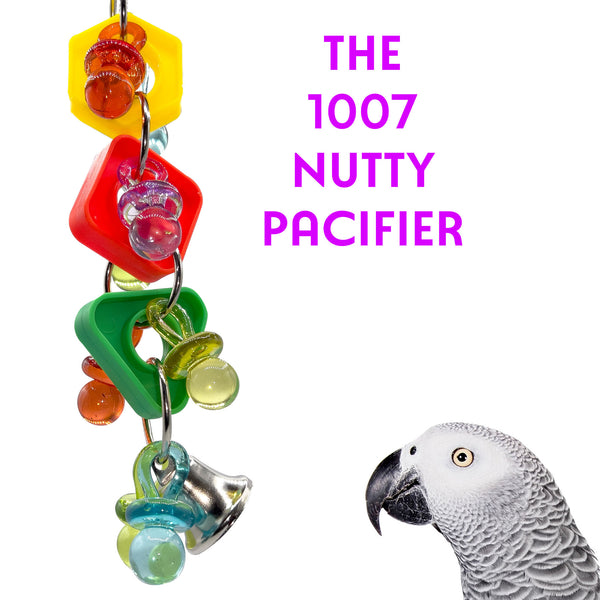 1007 Chupete de nuez M&M Union Bird Toys