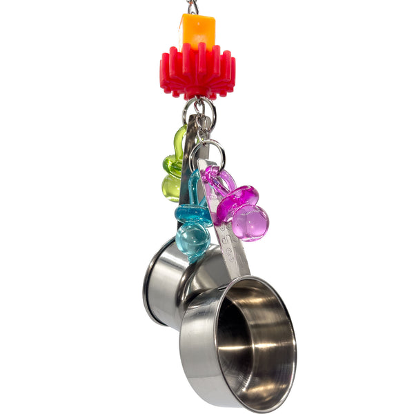 1016 Paci Pot Banger M&M Unión Pájaro Juguetes