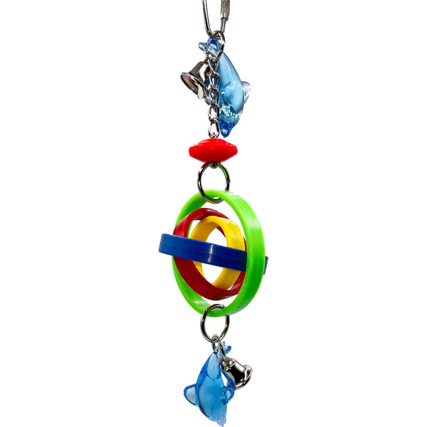 1025 Dolphin Diving Gyro M&M Bird Toys