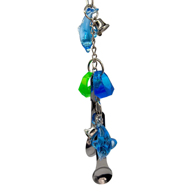 1035 Dolphin Diving Puller M&M Bird Toys - Hover