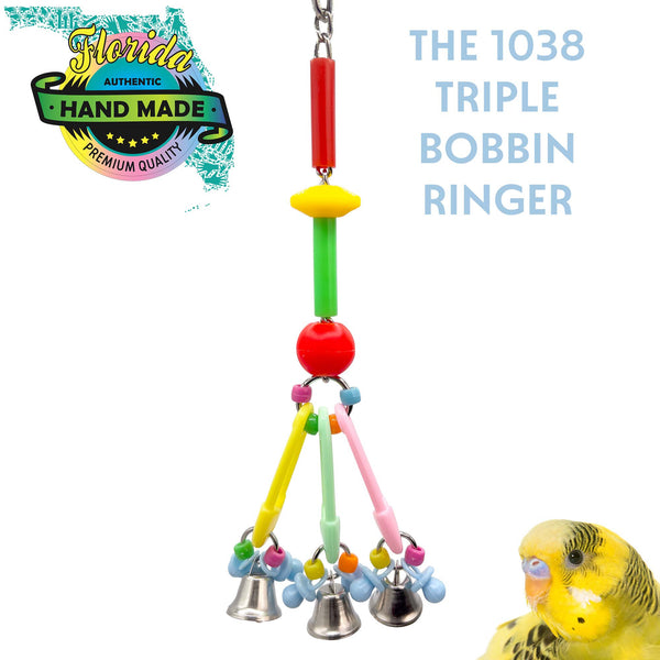 1038 Timbre de triple bobina M&M Union Bird Toys