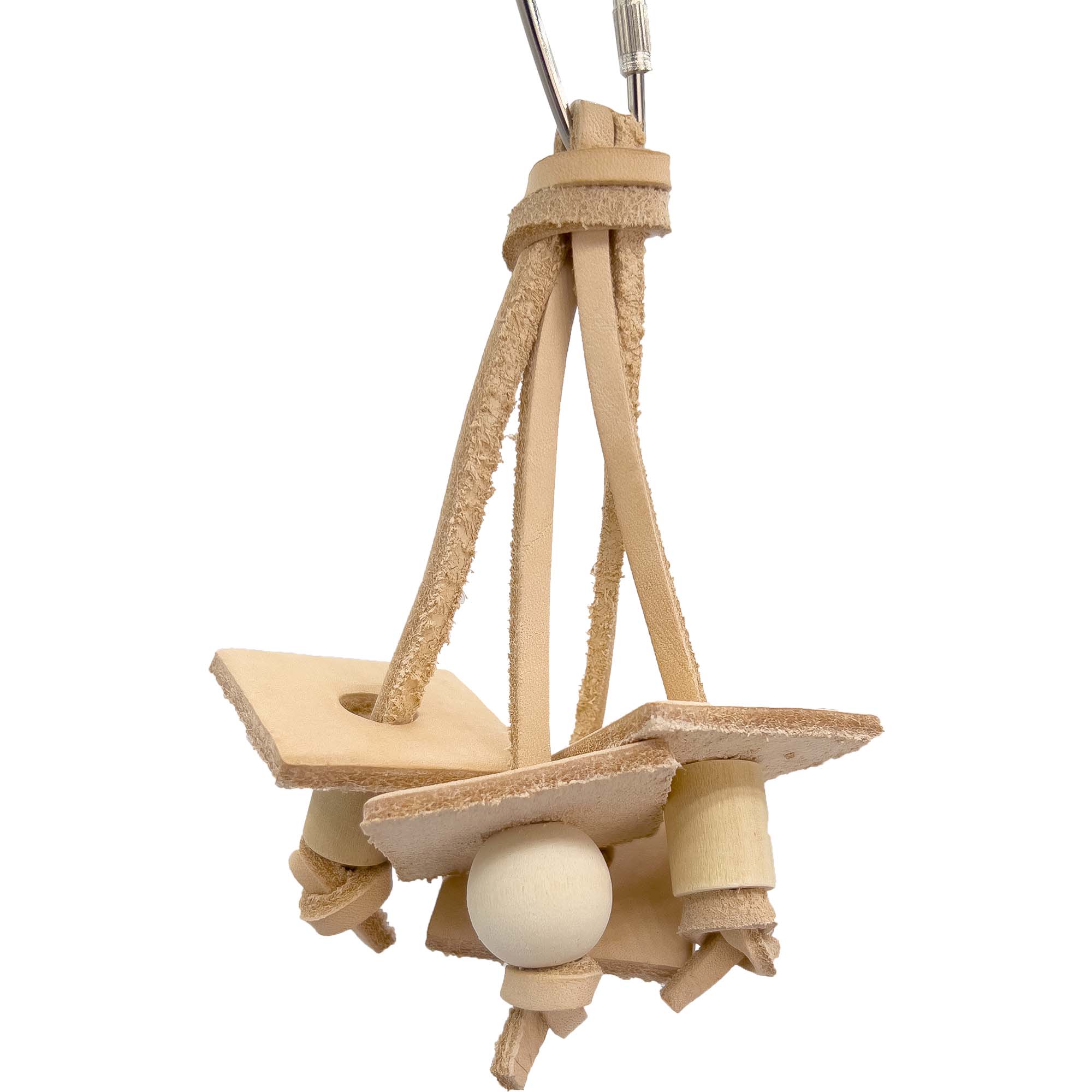 1039 Mini cuentas de cuero Spider M&M Bird Toys M&M Union Bird Toys