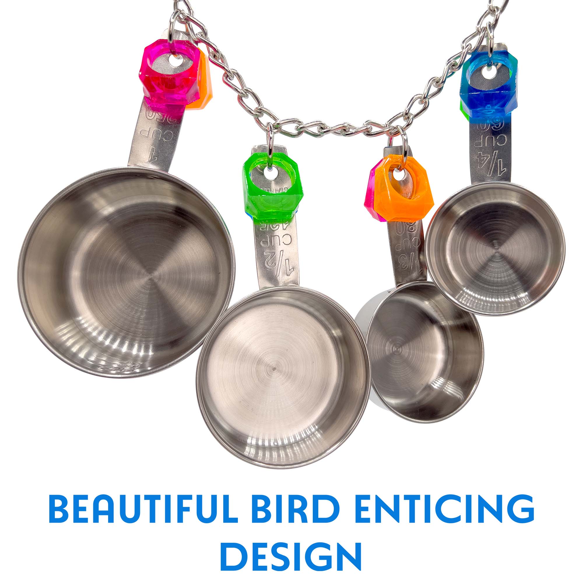 1045 Ringy Pot Ringer M&M Bird Toys