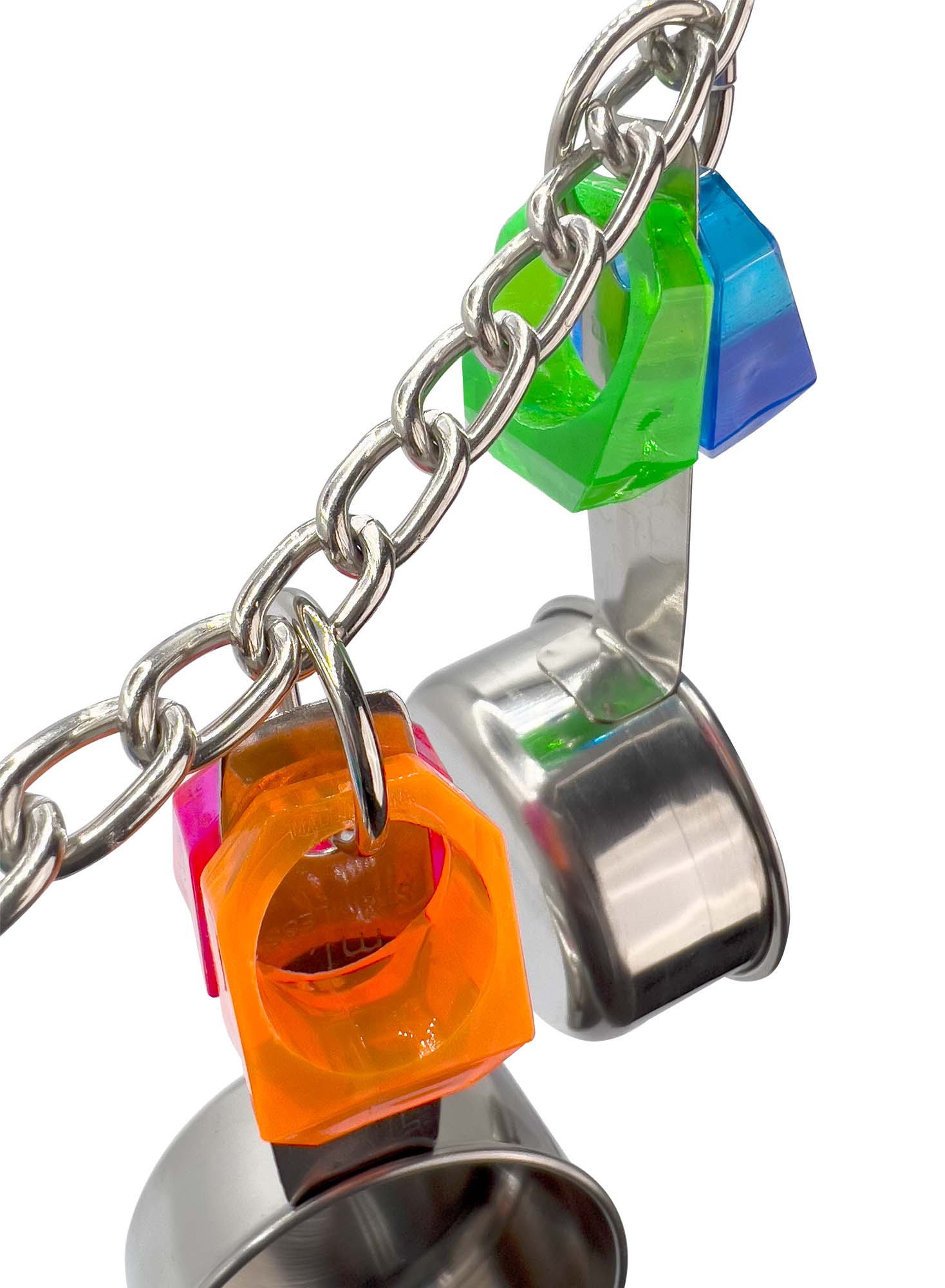 1045 Ringy Pot Ringer M&M Bird Toys