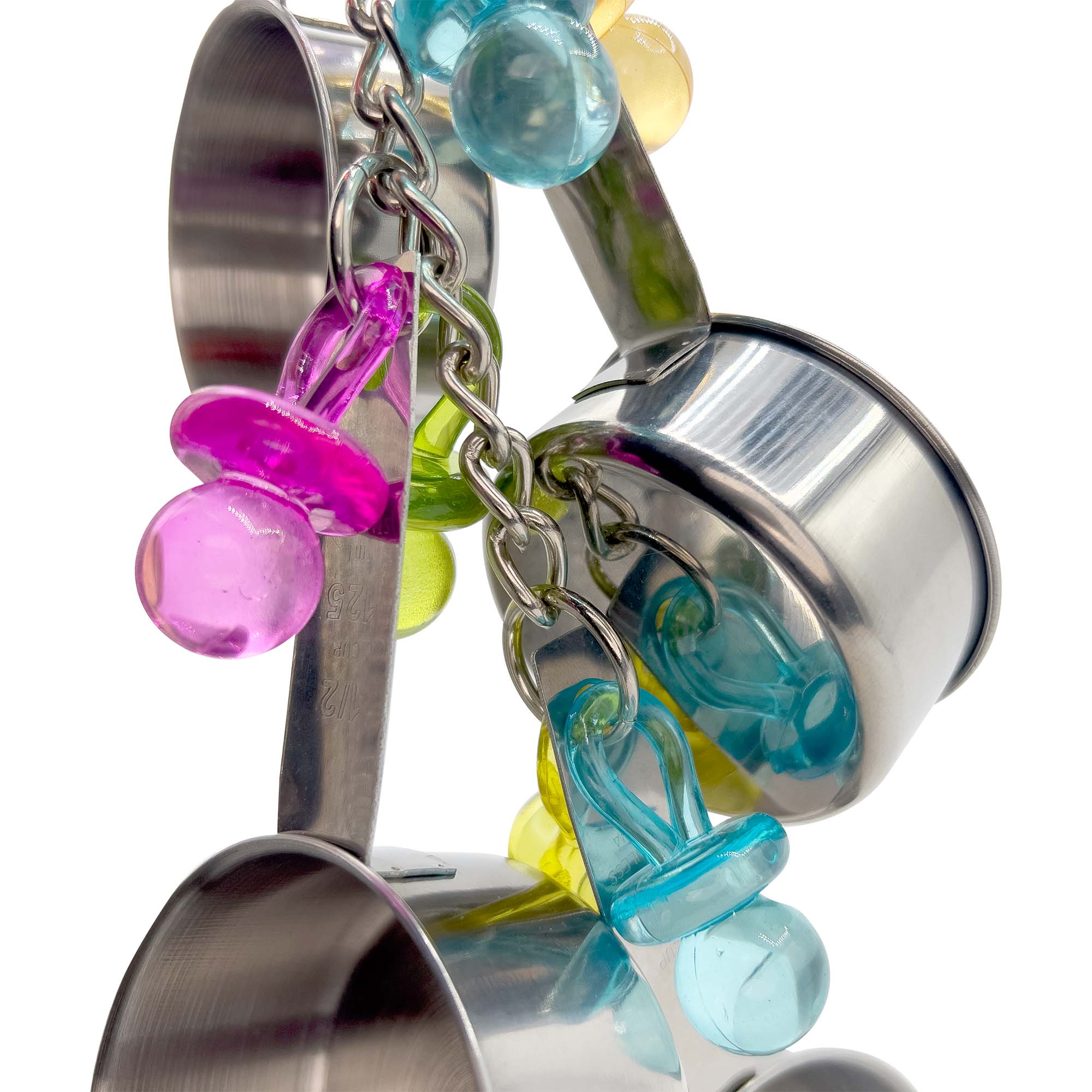 1054 Paci Pot Clanger M&M Unión Pájaro Juguetes