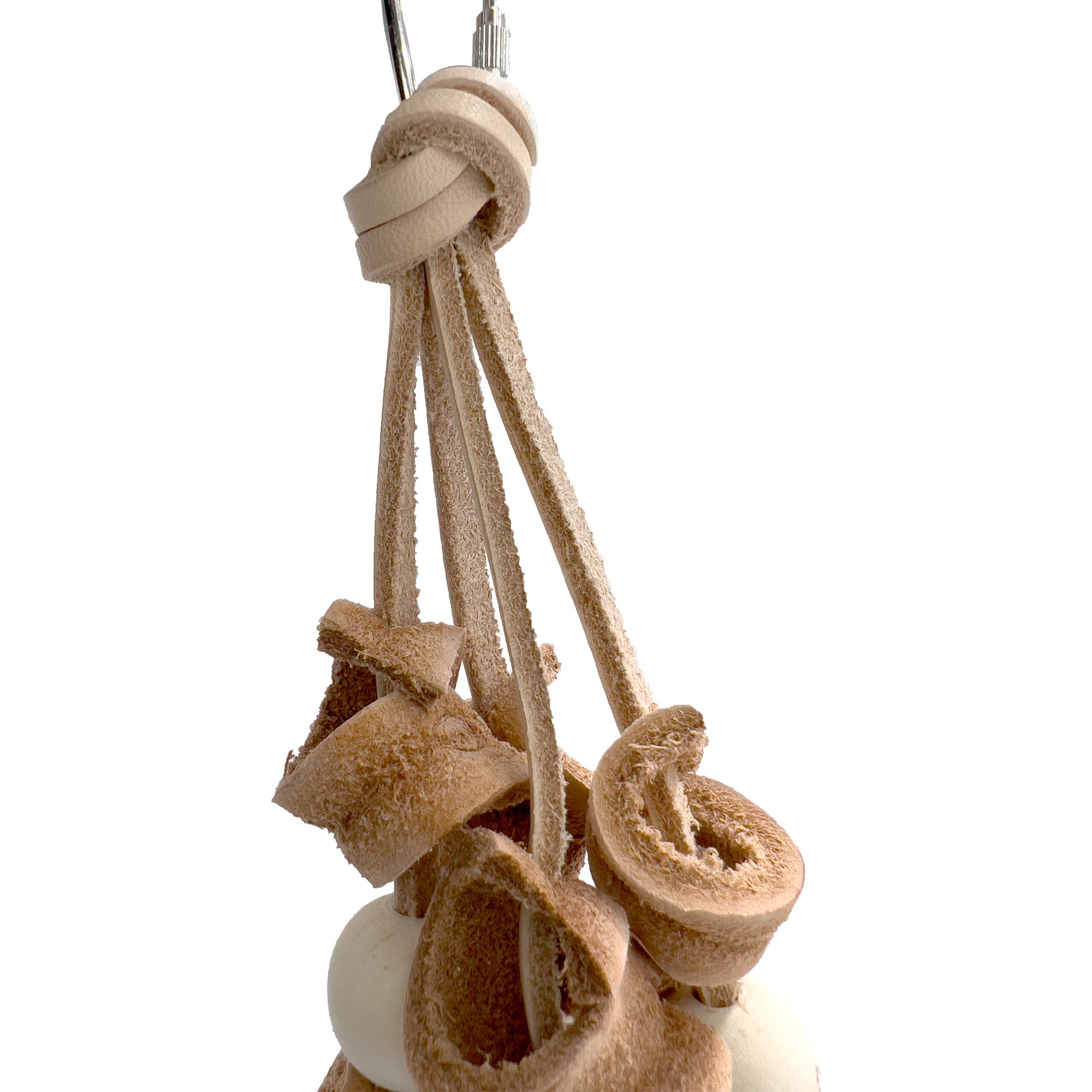 1067 Mini Leather Twisty Spider