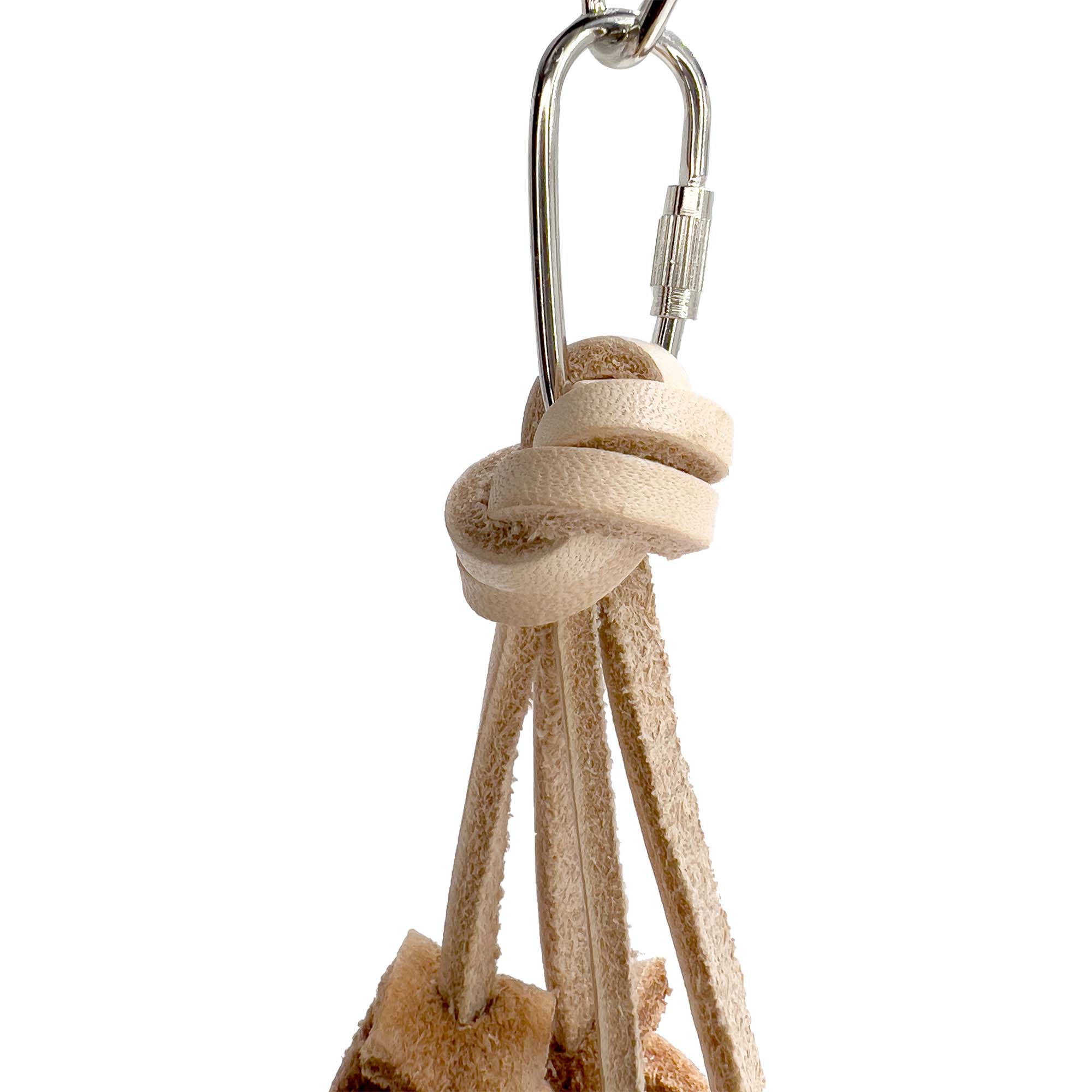 1067 Mini Leather Twisty Spider