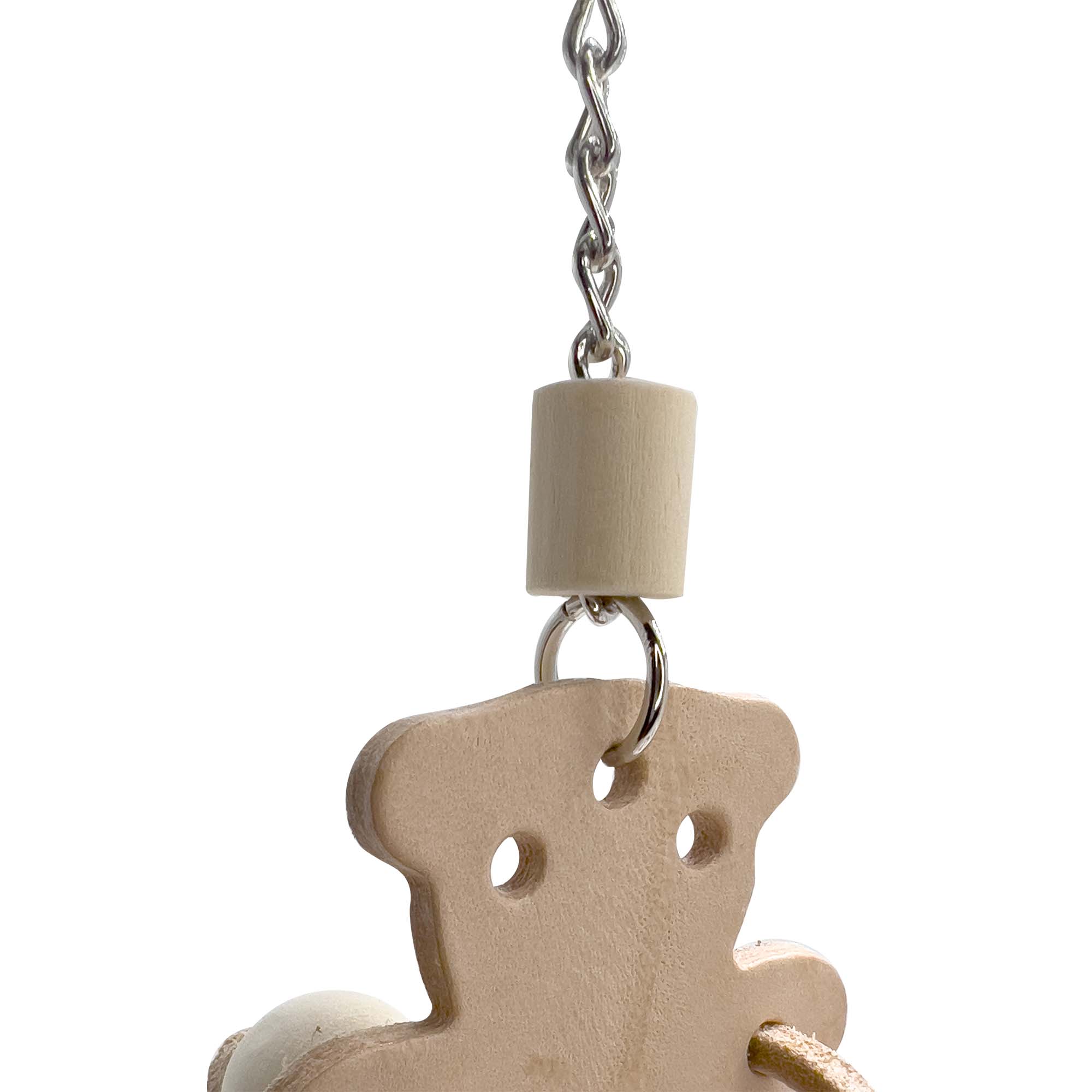 1072 Leather Teddy Bead Puller