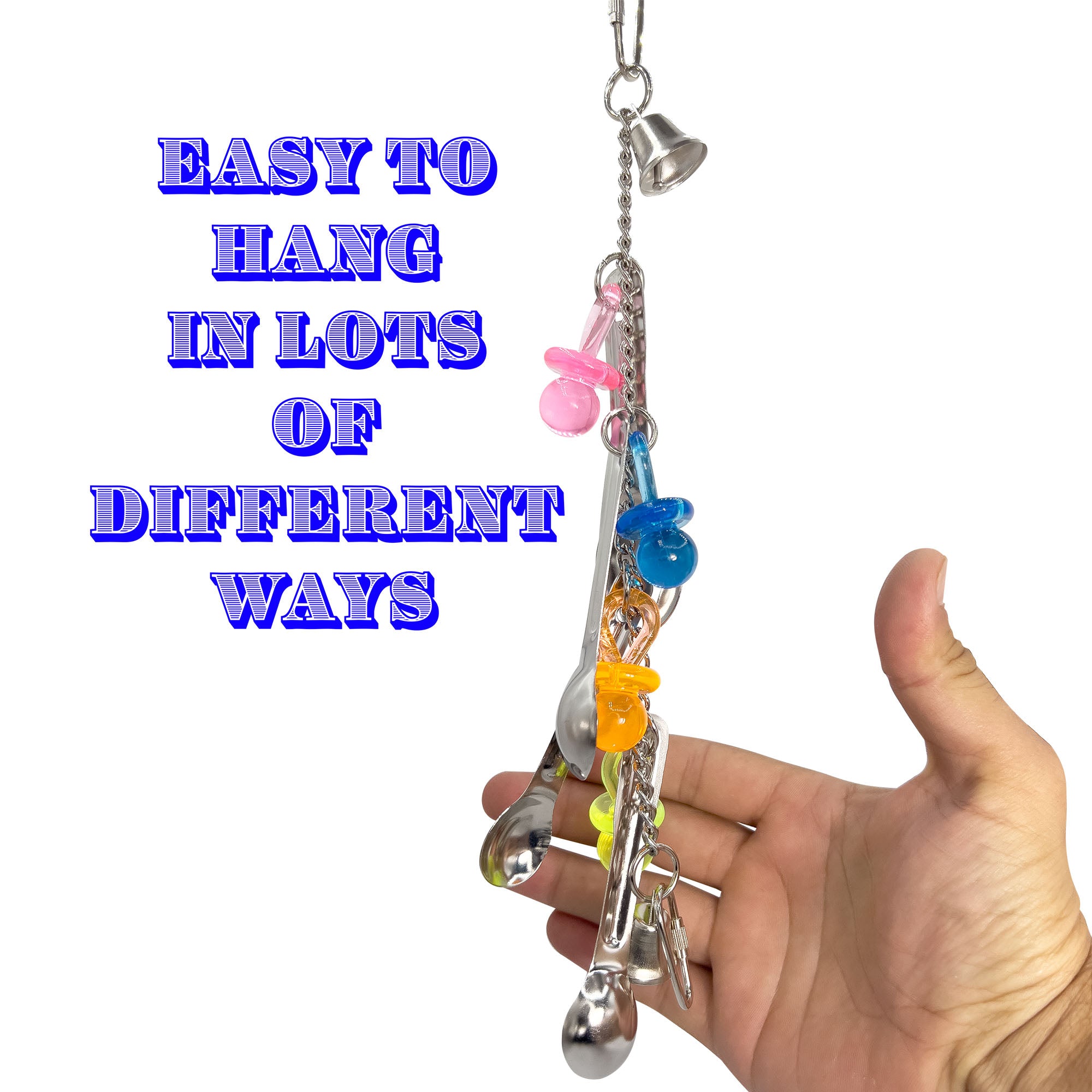 1083 Small Rattle Paci Ringer