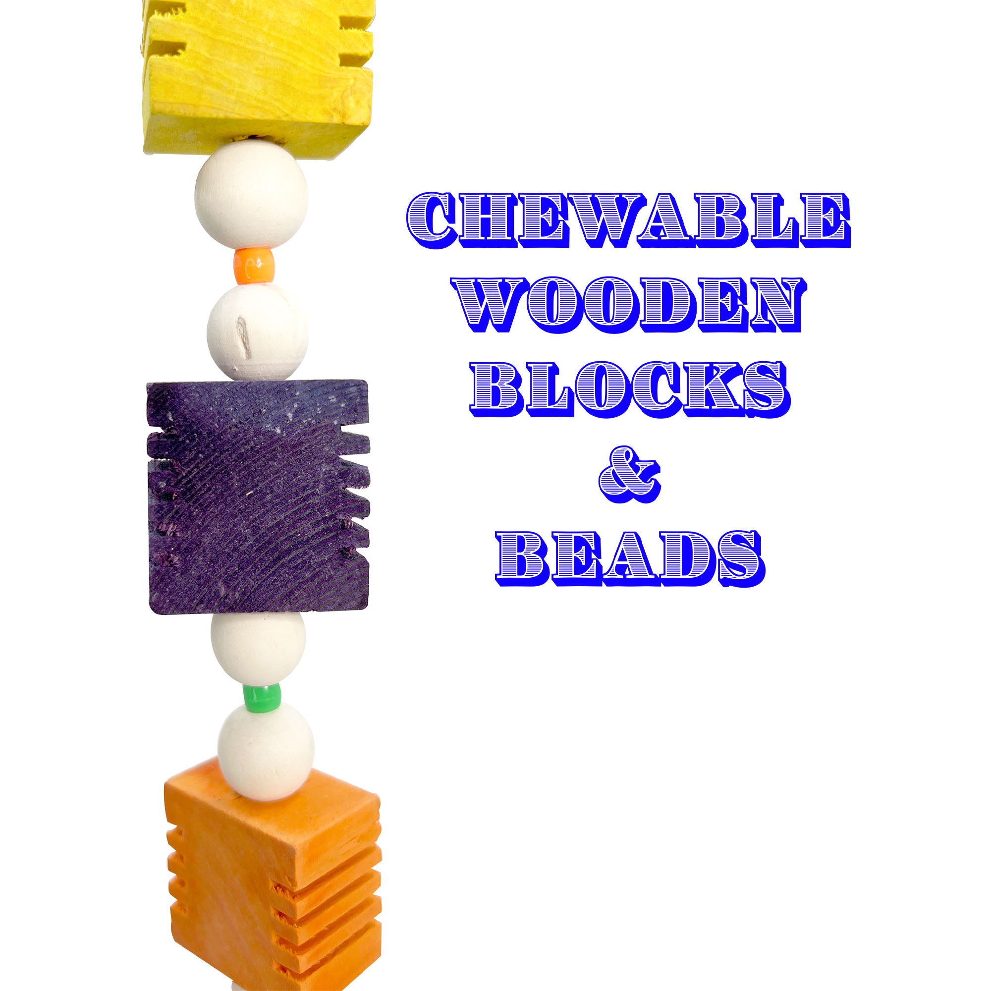 1107 Ribbed Block Chewer