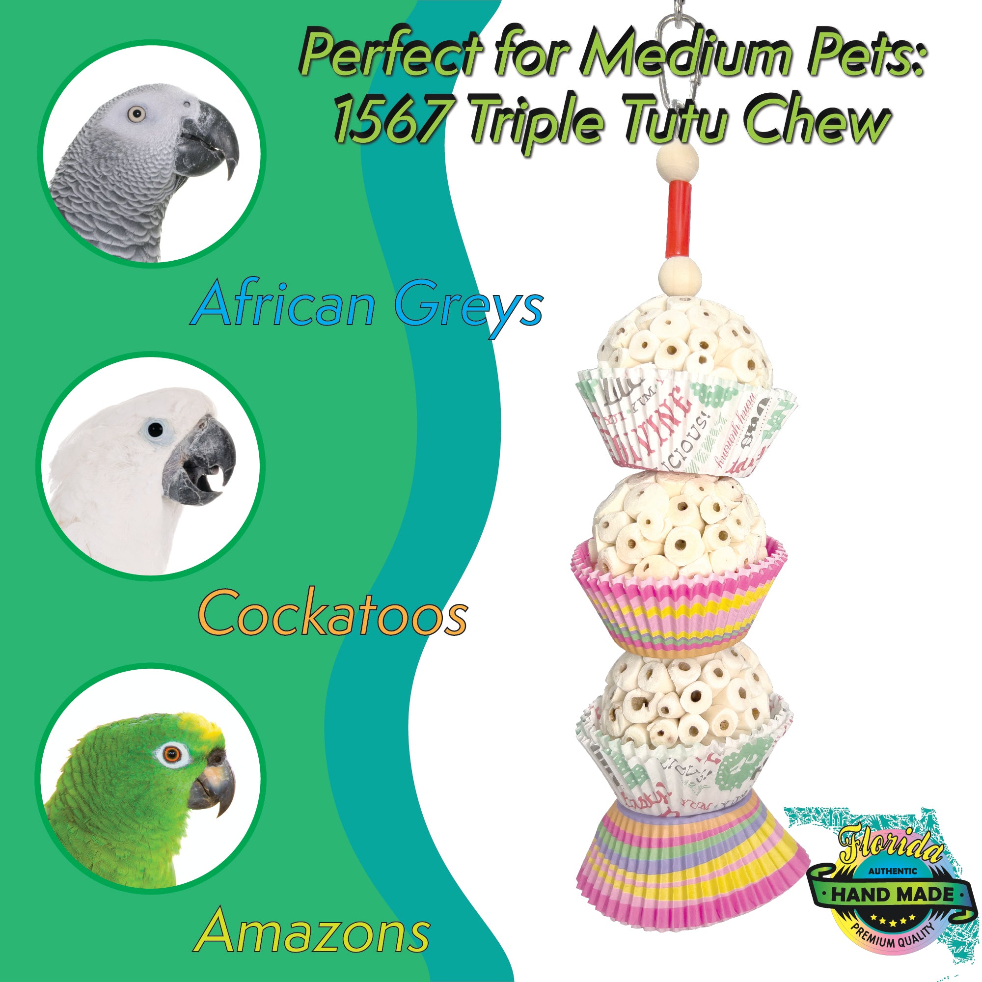 1567 Triple Tutu Chew