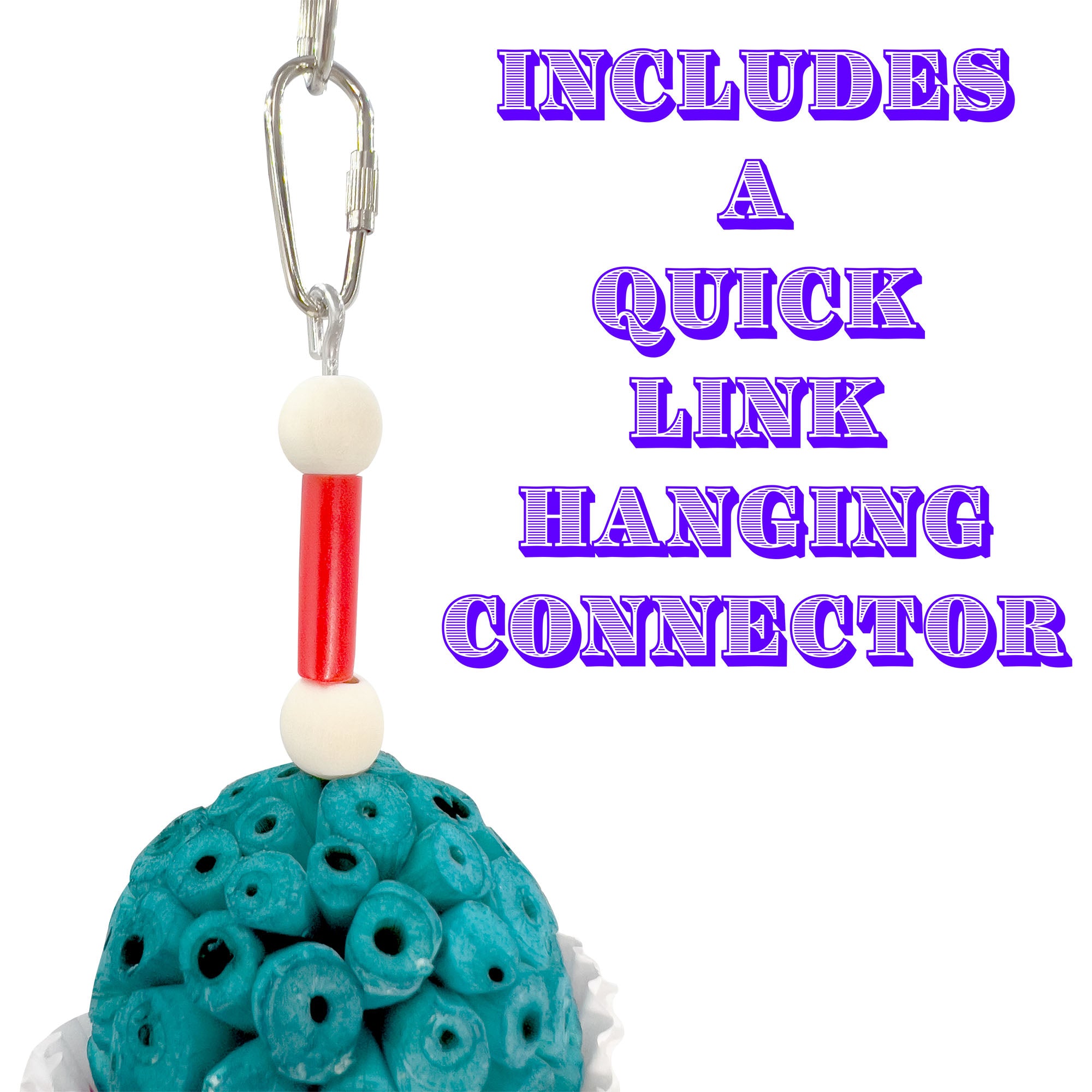 1571 Blue Rainbow Tutu Chew