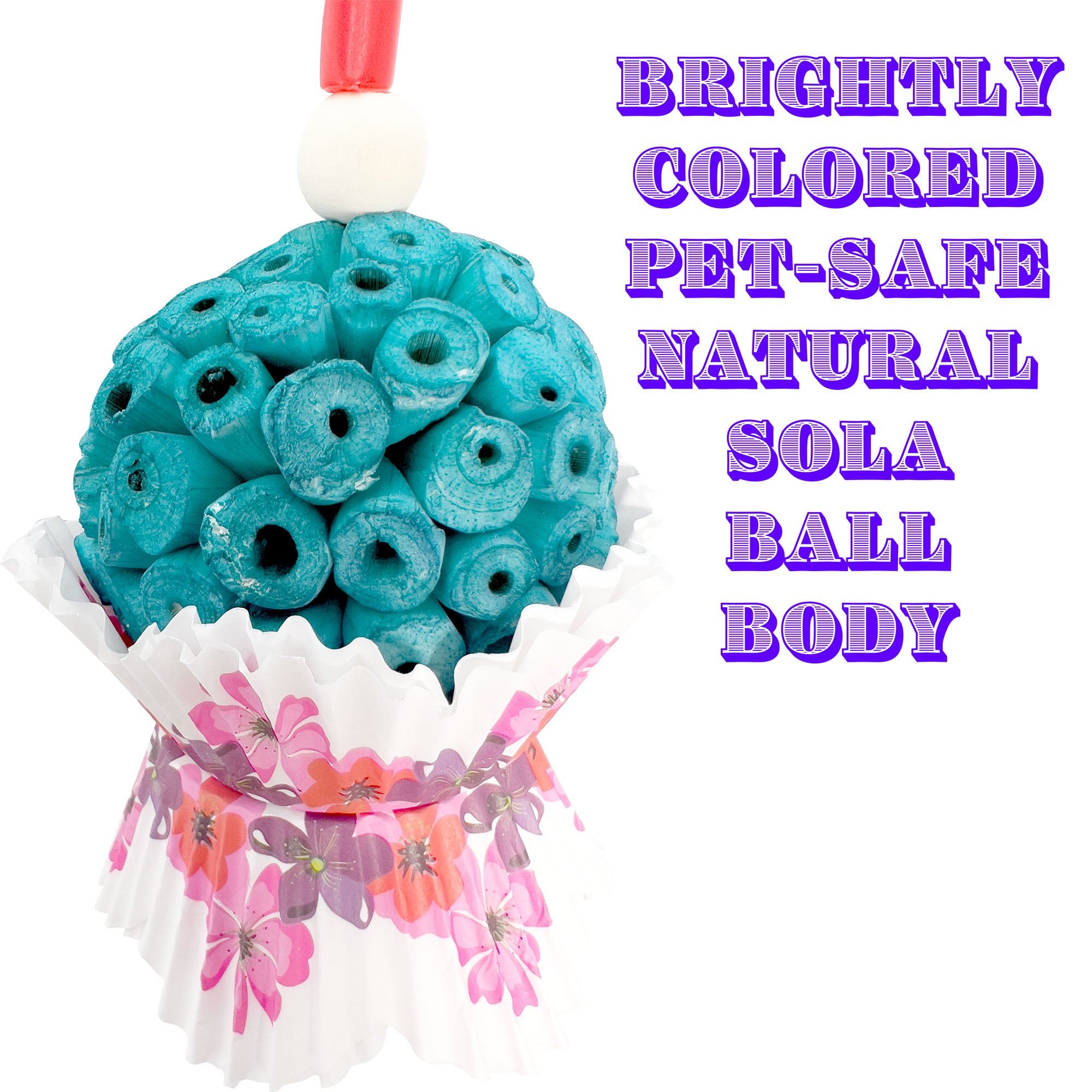 1571 Blue Rainbow Tutu Chew