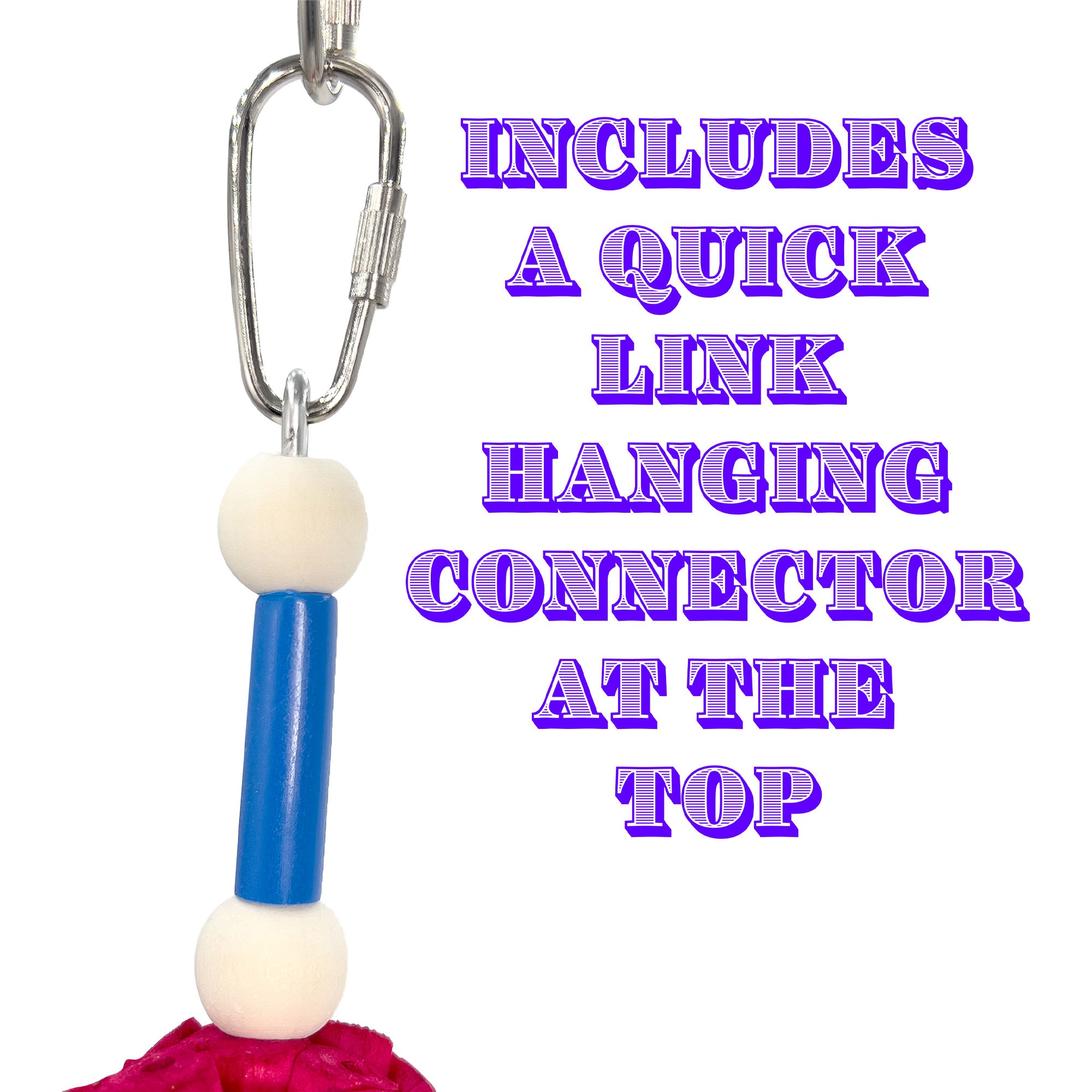 1573 Red Rainbow Tutu Chew