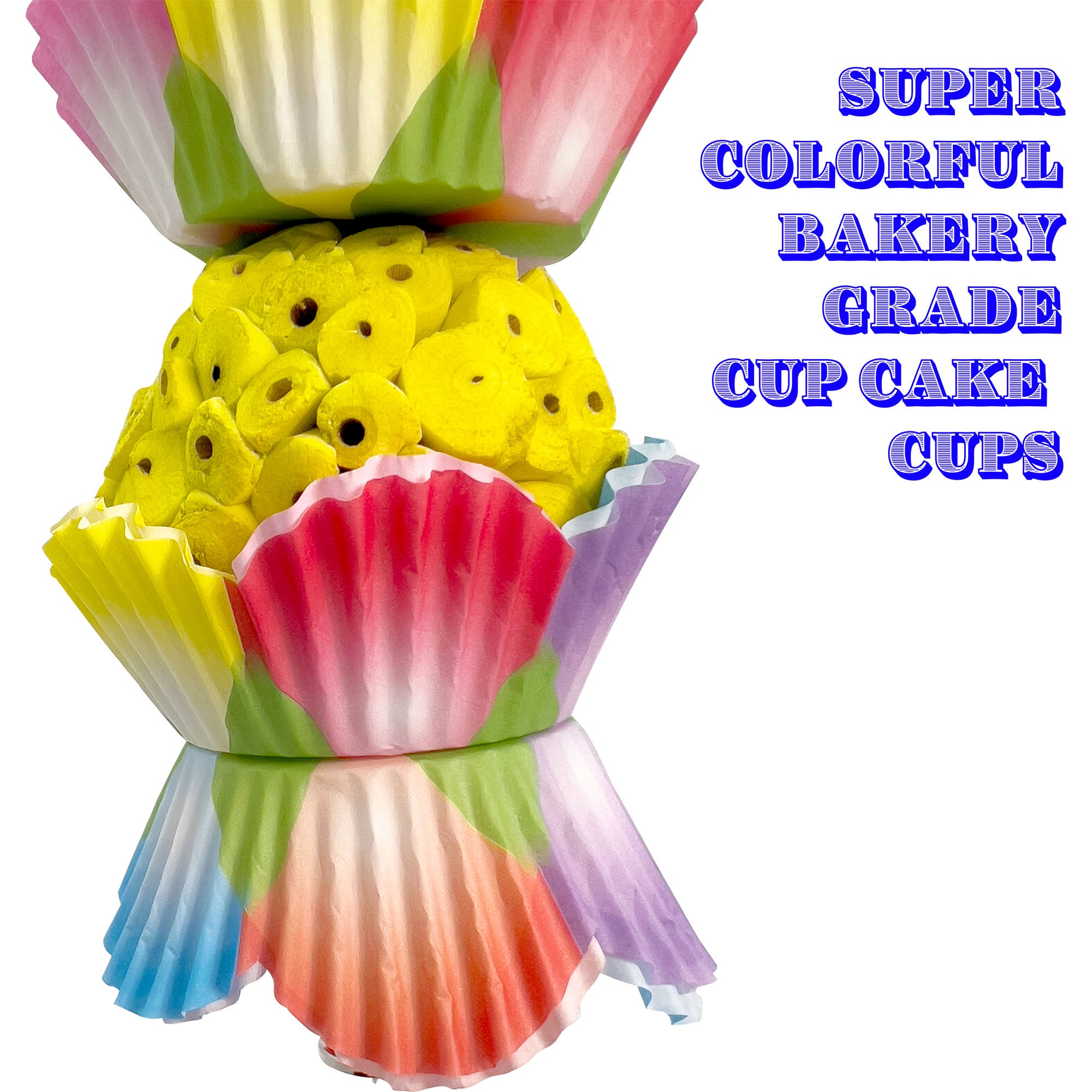 1574 Double Yellow Rainbow Tutu Chew