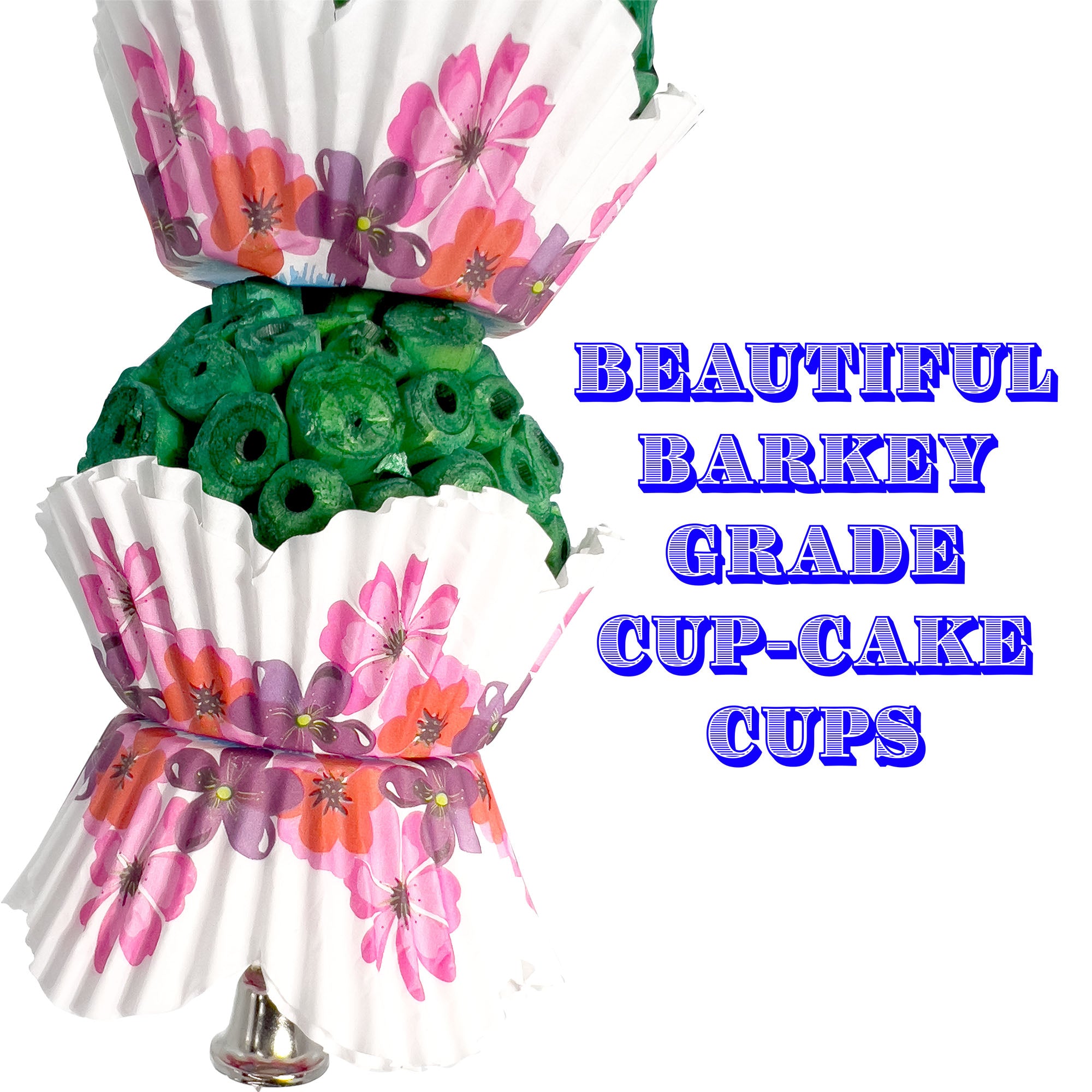 1575 Double Green Rainbow Tutu Chew