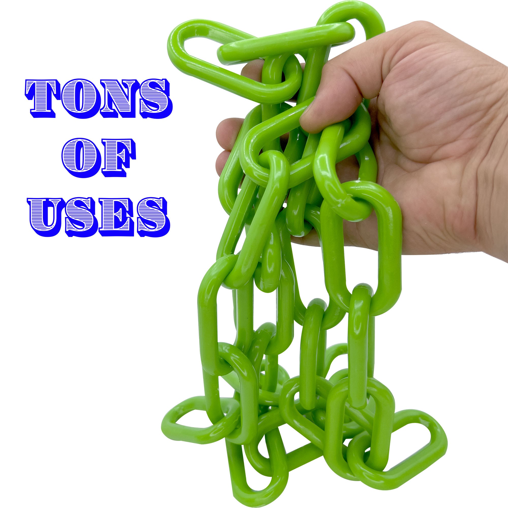 2002 5ft Big Green Plastic Chain