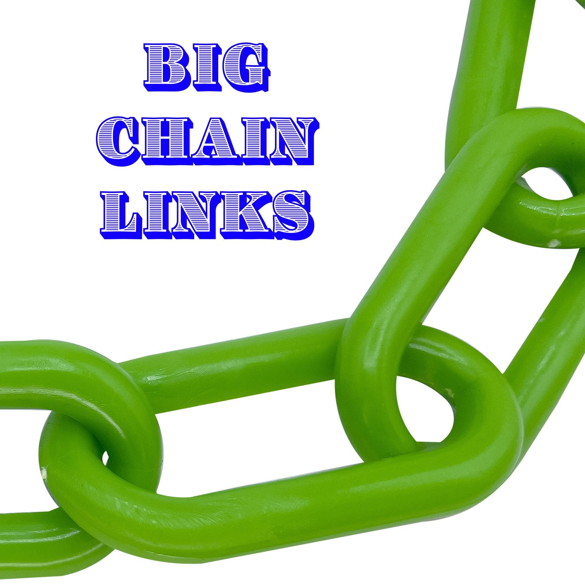 2002 5ft Big Green Plastic Chain