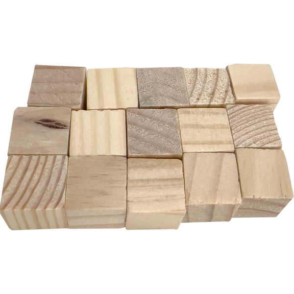 Pk15 Mini Wood Cubes #2061